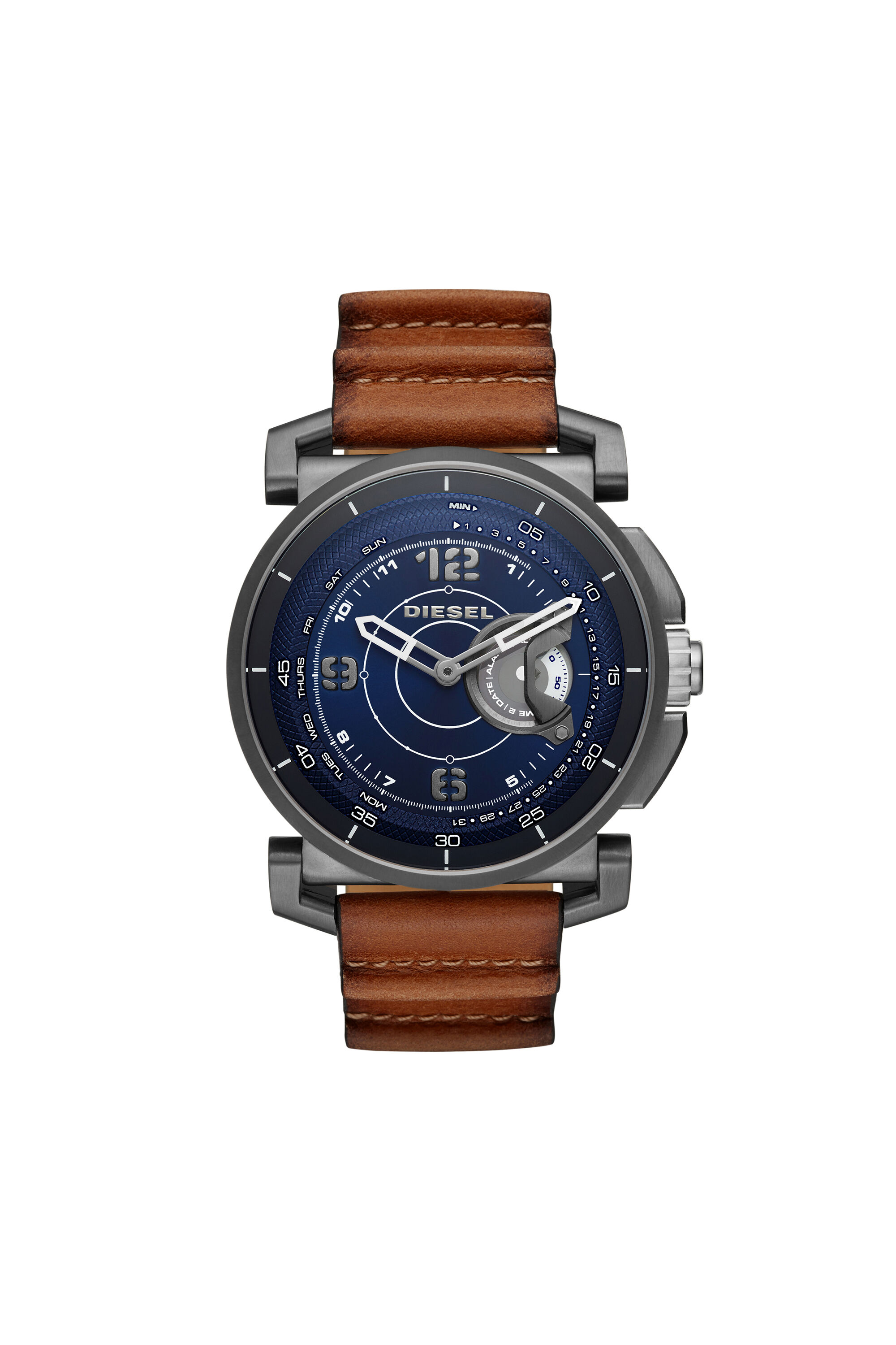 DT1003 Dark brown hybrid smartwatch 47 mm Diesel