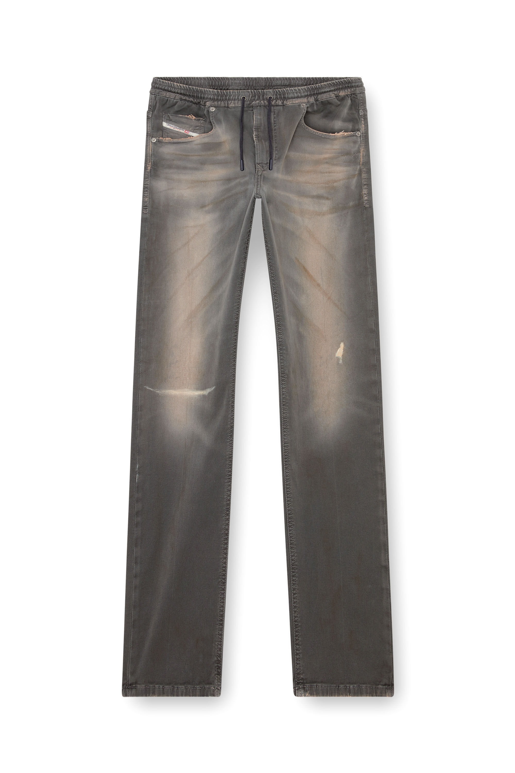 Diesel - Regular 2030 D-Krooley Joggjeans® 068LW Hombre, Gris oscuro - 2