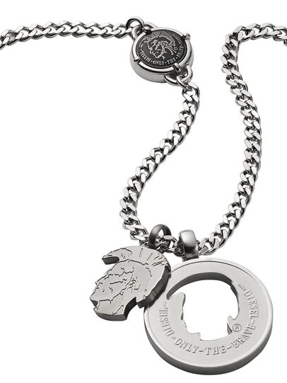 DX1201, Silver Diesel - DX1201, Silver - Necklaces - Image 1