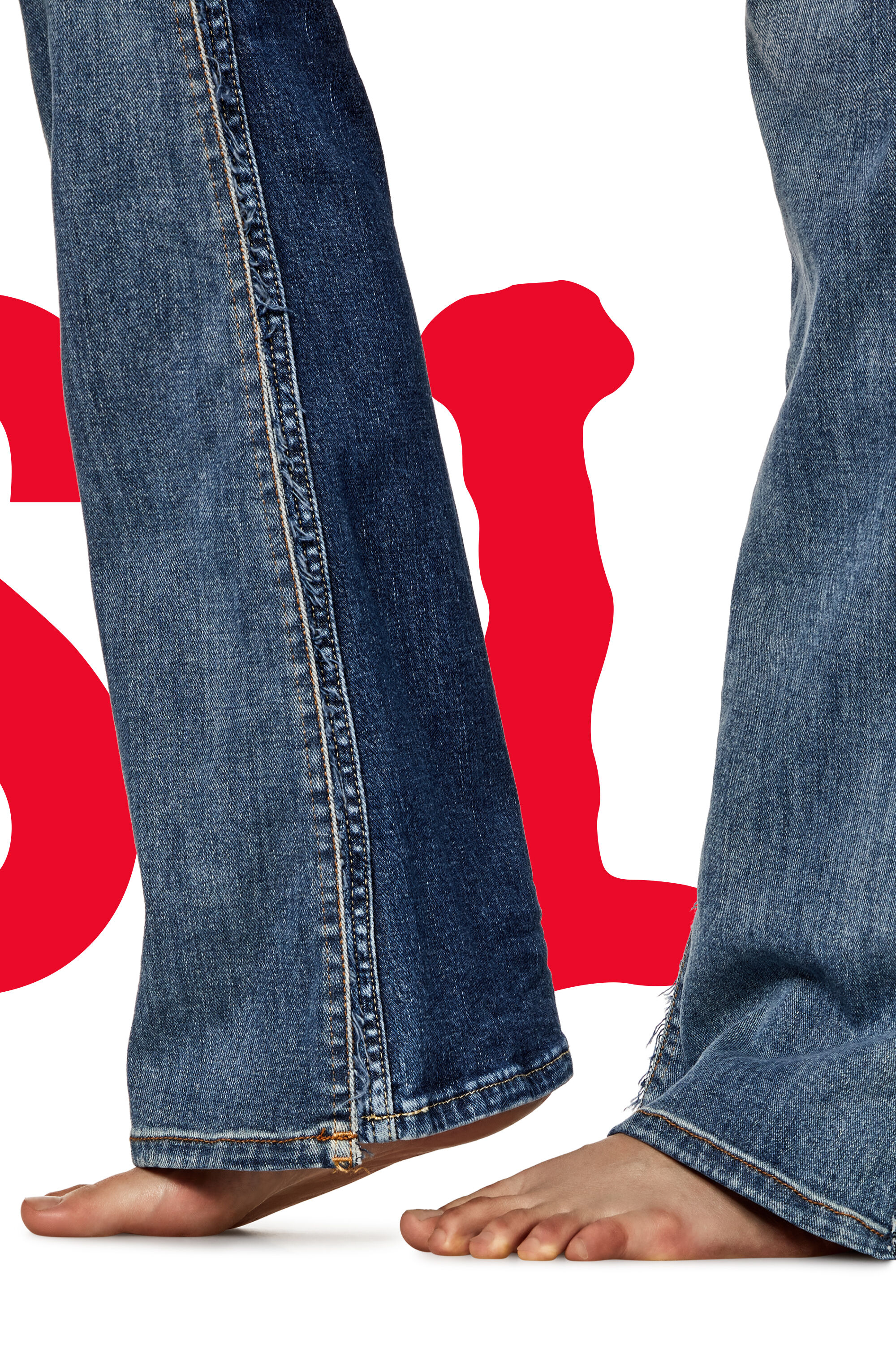 Women's Bootcut Jeans | Medium blue | Diesel Dieseloves 01
