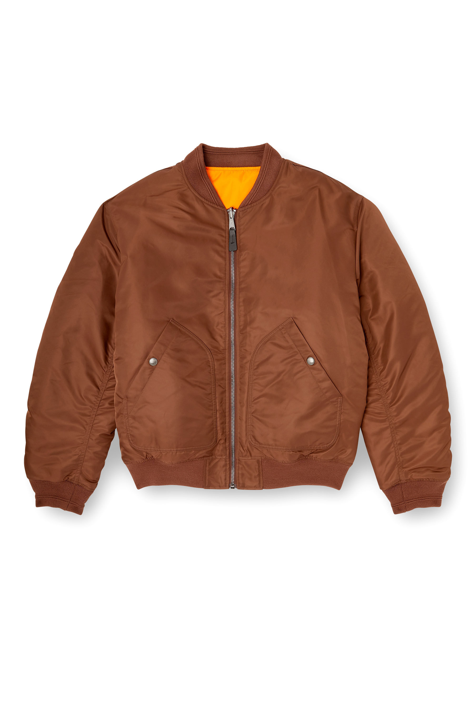 Diesel - J-HELD, Chaqueta bomber de nailon acolchado con Oval D Hombre in ToBeDefined - 2