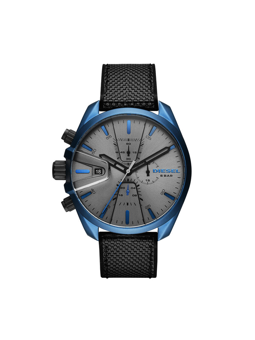 Dz4506 Man Ms9 Chronograph Black Nylon Watch Diesel