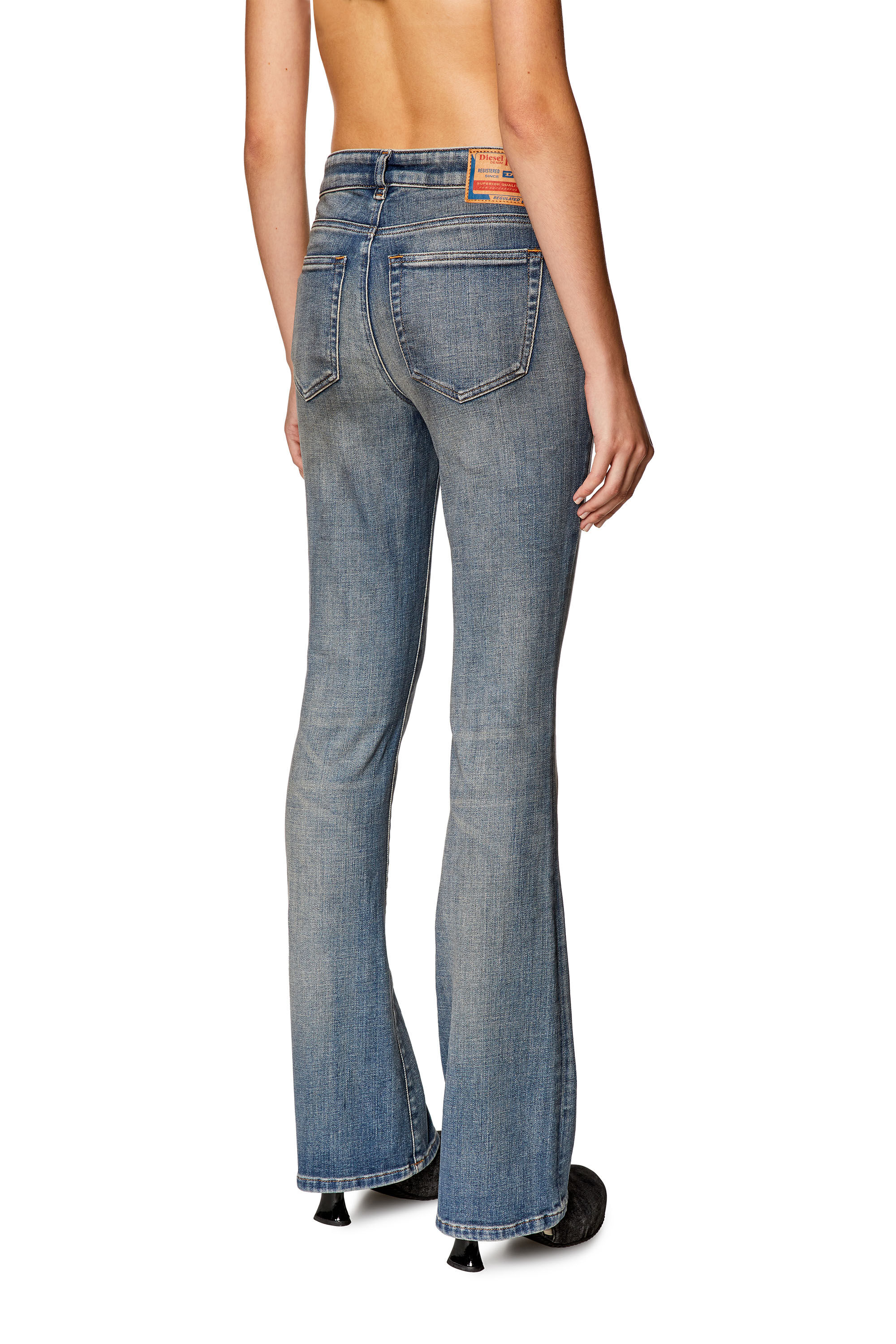 Women's Bootcut Jeans | Dark Blue | Diesel 1969 D-Ebbey