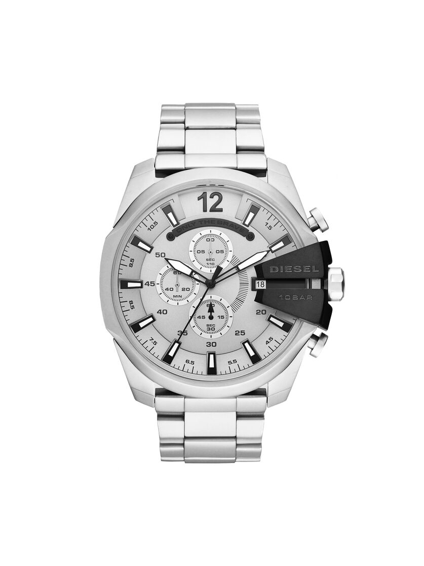 Dz4501 Man Mega Chief Chronograph Stainless Steel Watch Diesel