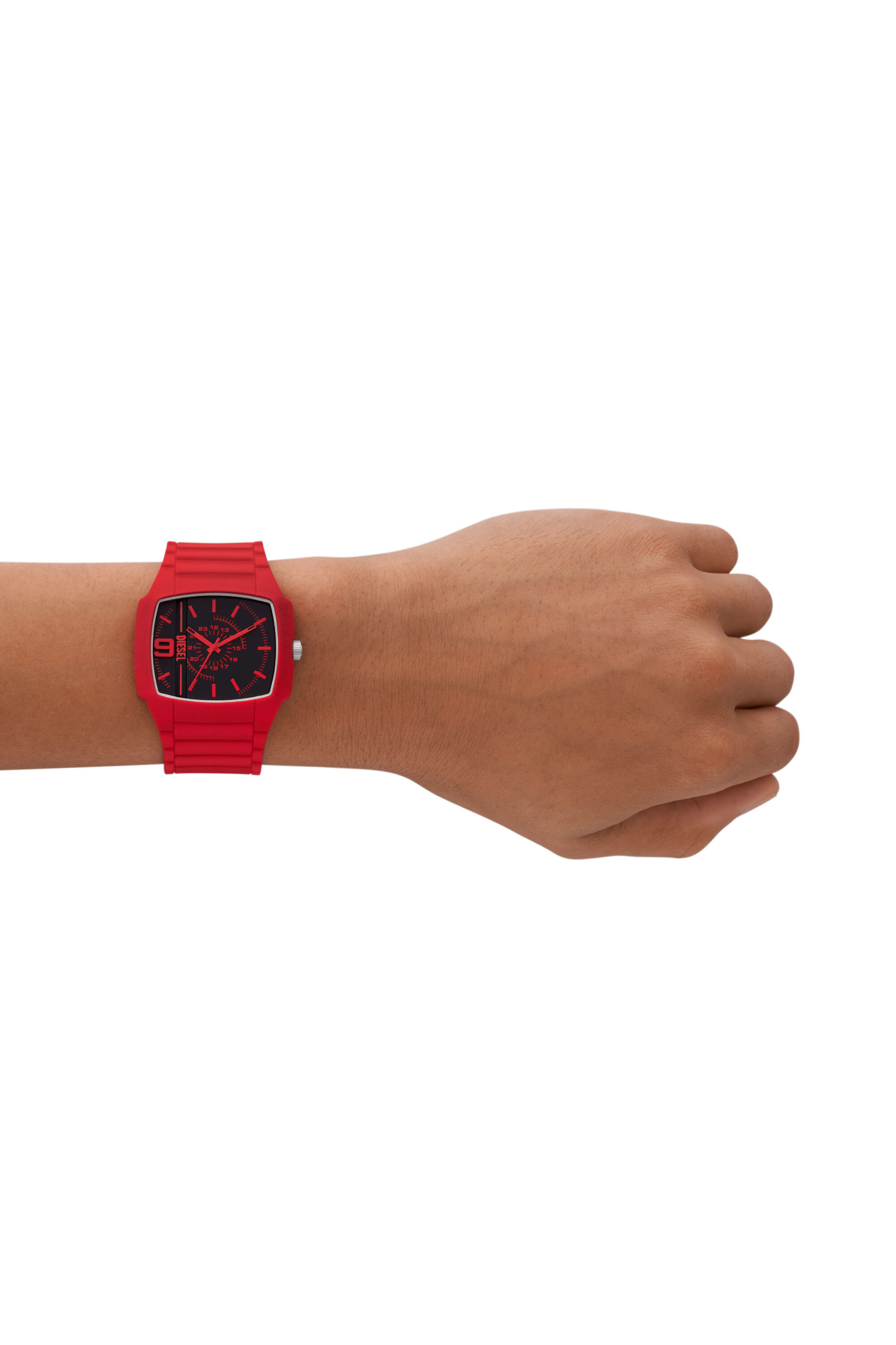 最安値で  2.0 Cliffhanger Men's Red Diesel | Red | Watch Silicone アクセサリー