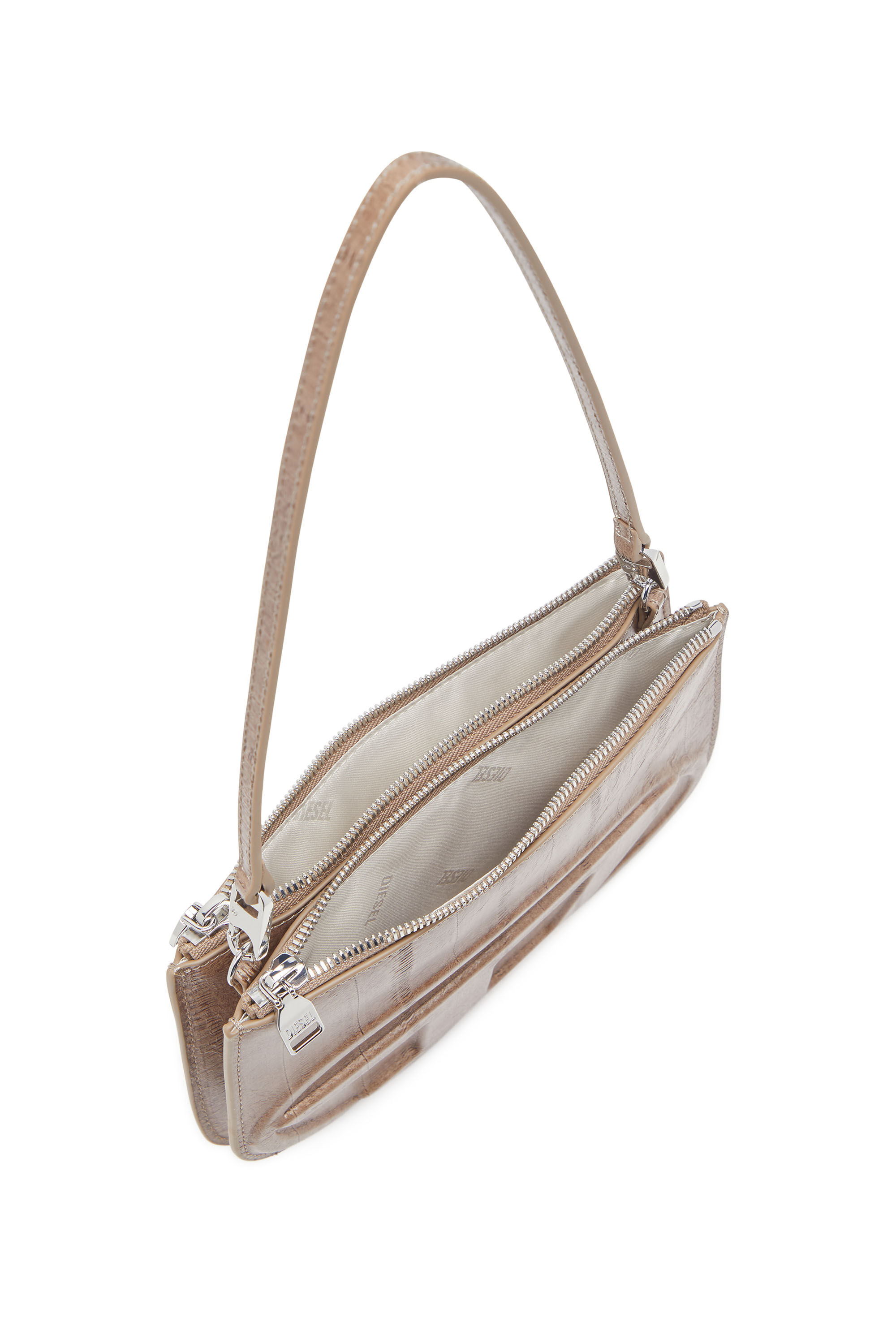 Women's 1DR Twin-Double-pouch shoulder bag in printed