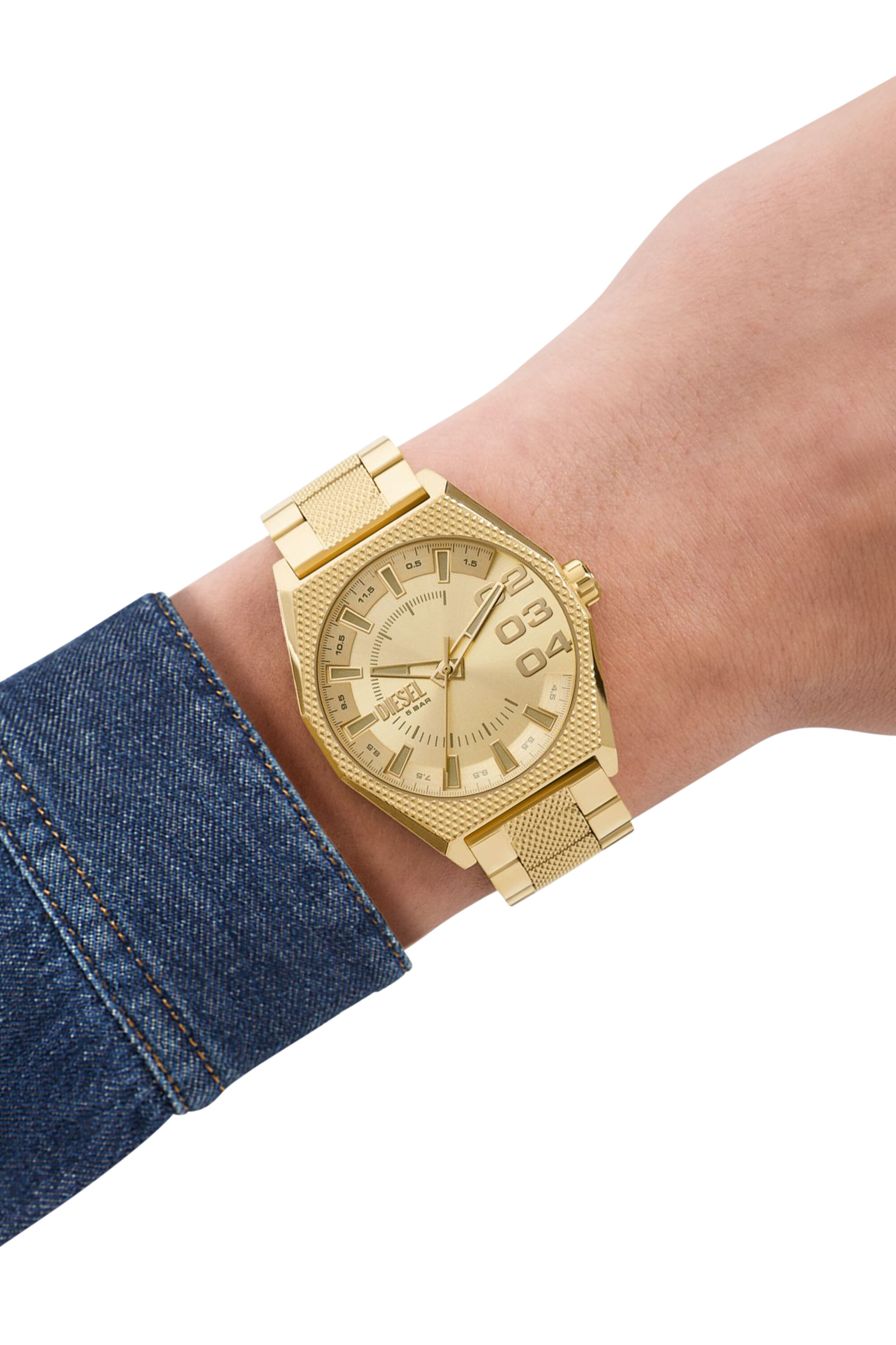 ベストセラー Men's Diesel | Gold | Watch Steel Stainless Scraper その他