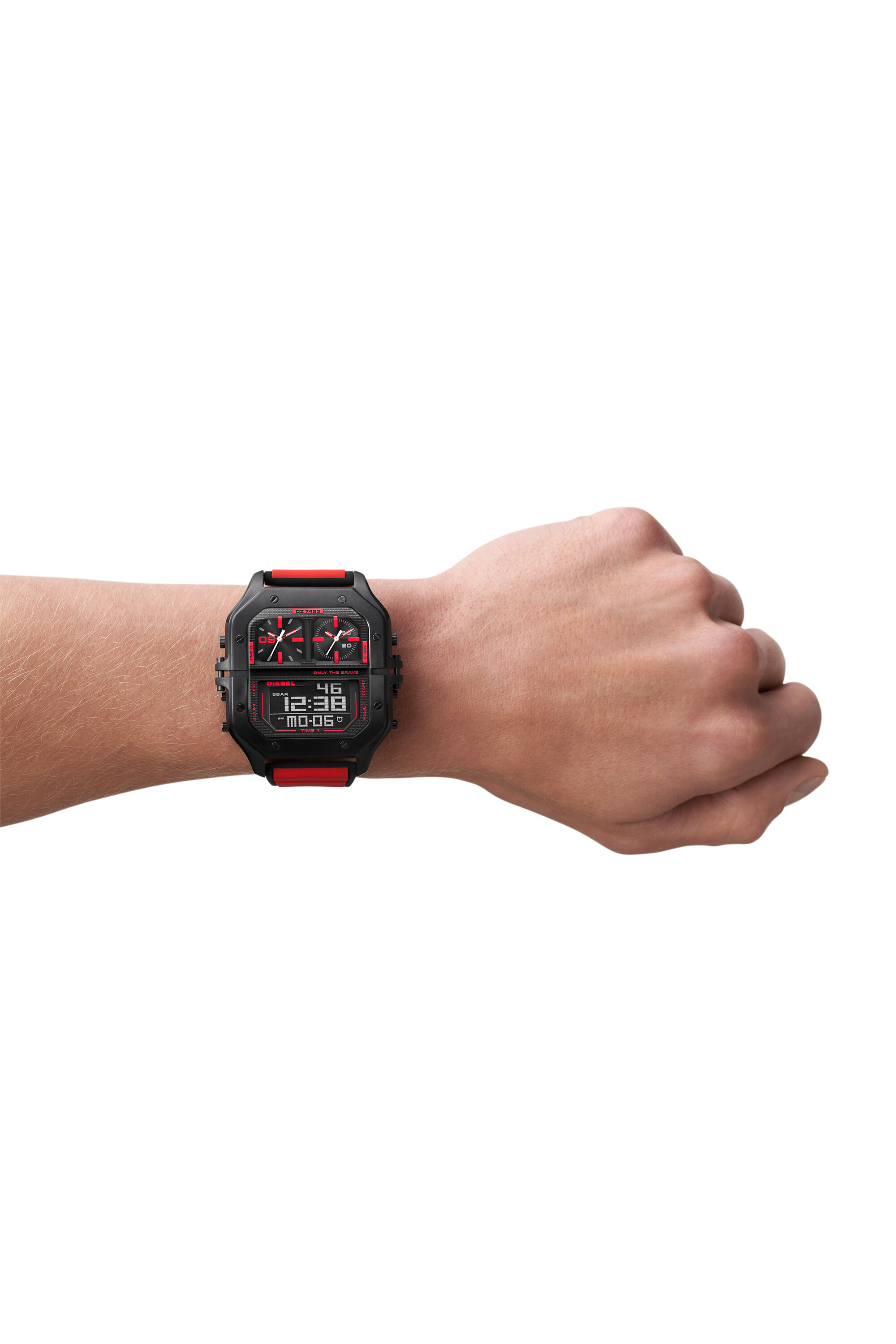 How to set time sales on diesel digital watch