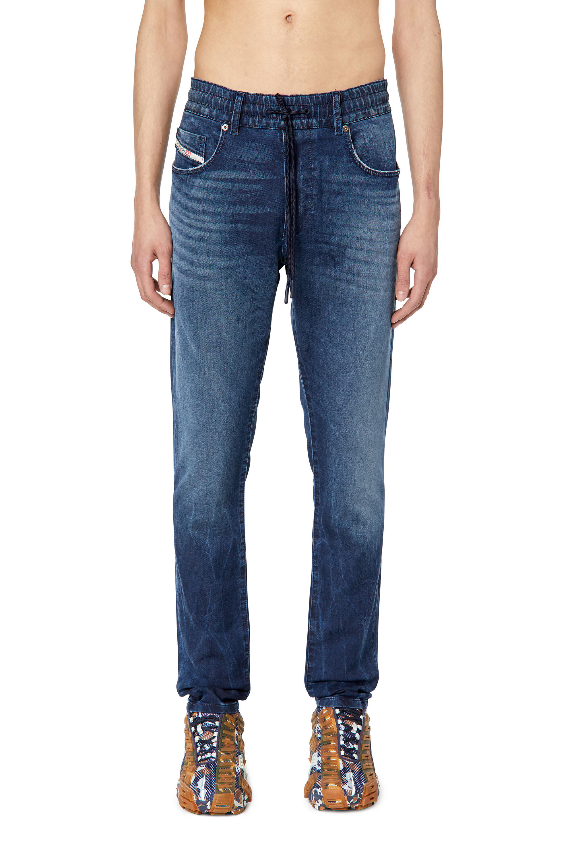 D-STRUKT JOGG Man: Slim Dark blue JoggJeans | Diesel