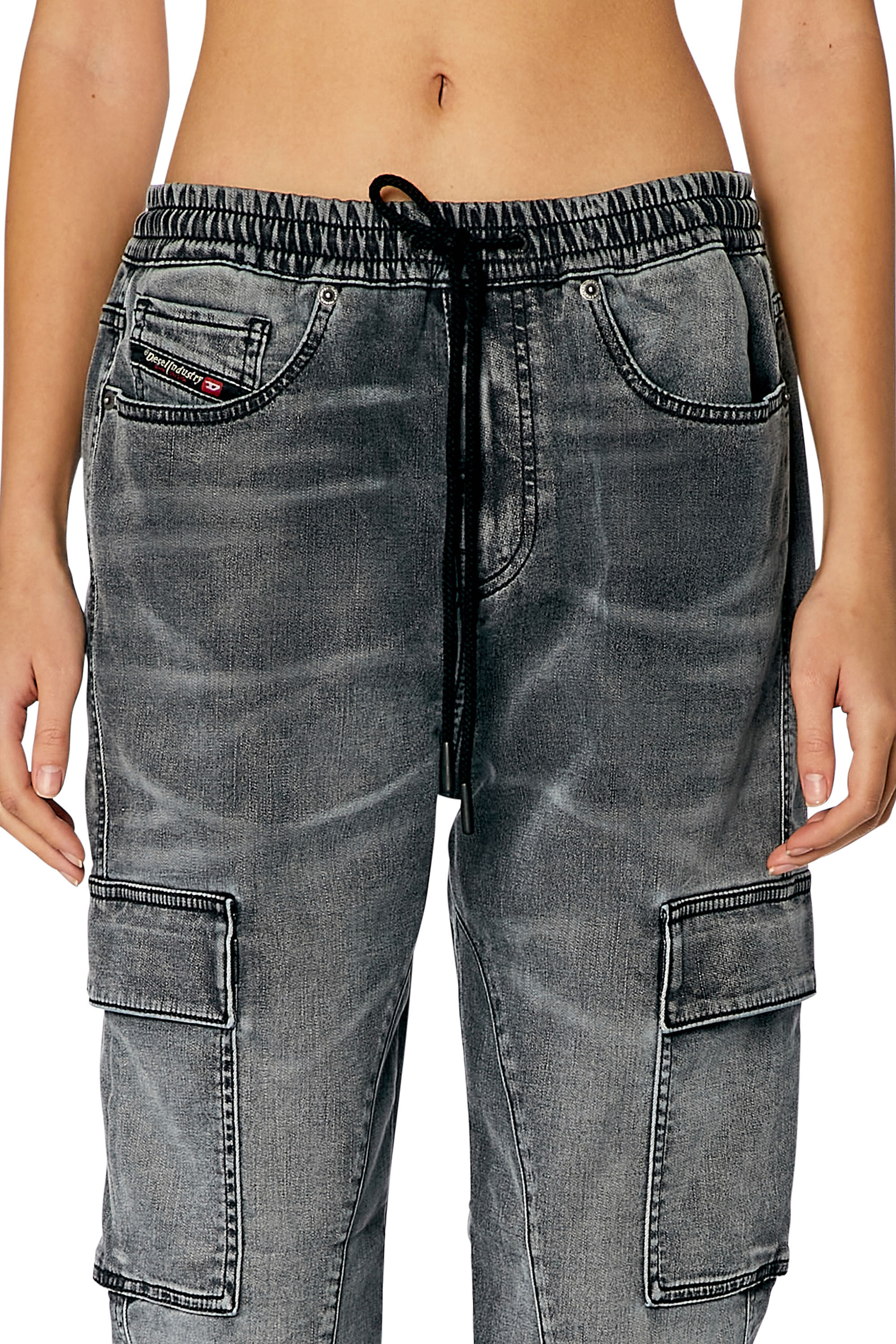 Women's Slim Jeans | Grey | Diesel 2051 D-Ursy Joggjeans® Women's Slim Jeans | Grey | Diesel 2051 D-Ursy Joggjeans®