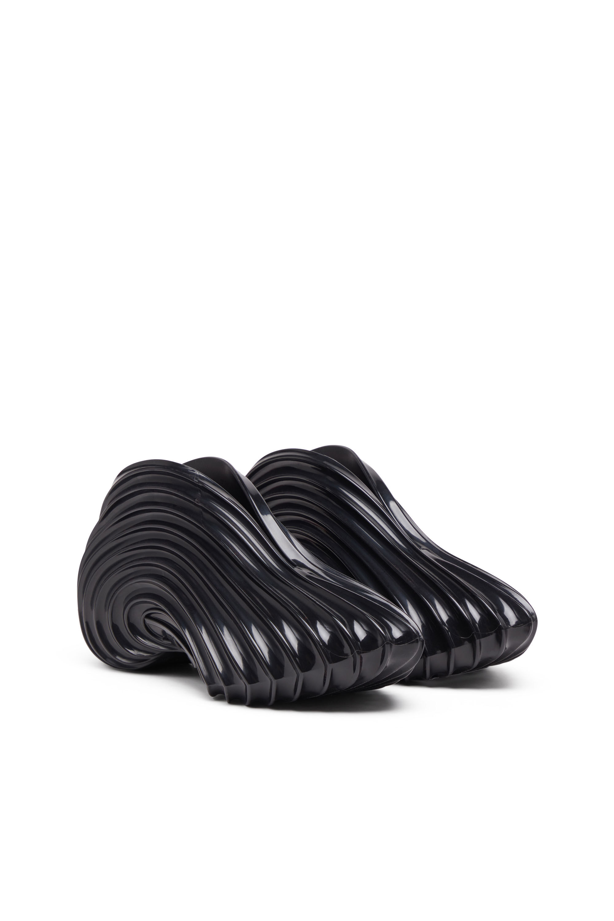 Diesel - MELISSA QUANTUM SNEAKERS X, Zapatilla sin cordones en Melflex® Unisex in Negro - 2