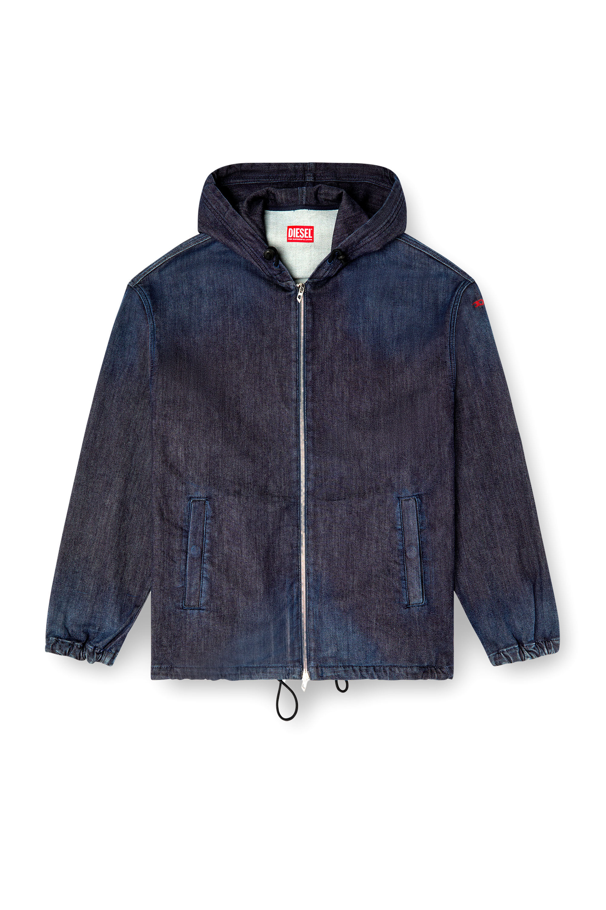 Men's Hooded JoggJeans jacket | Blue | Diesel