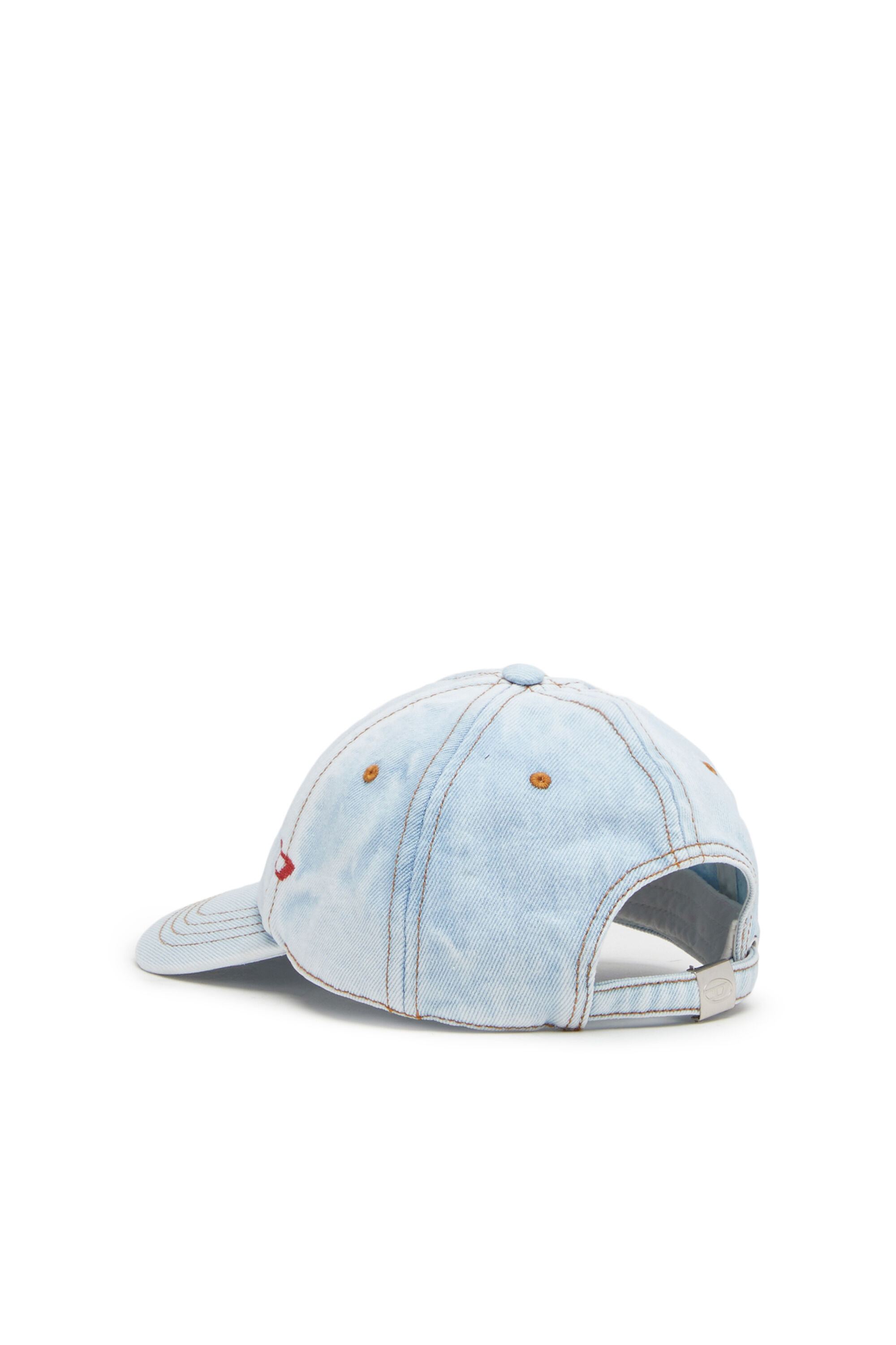 C-LIB-3 Man: Baseball cap in cotton denim | Diesel