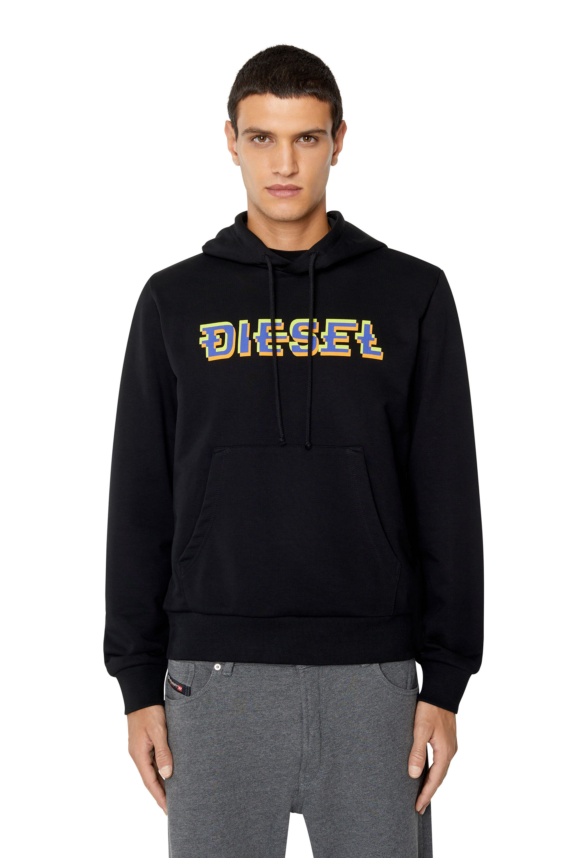 Diesel - S-GINN-HOOD-K27, Negro - Image 3