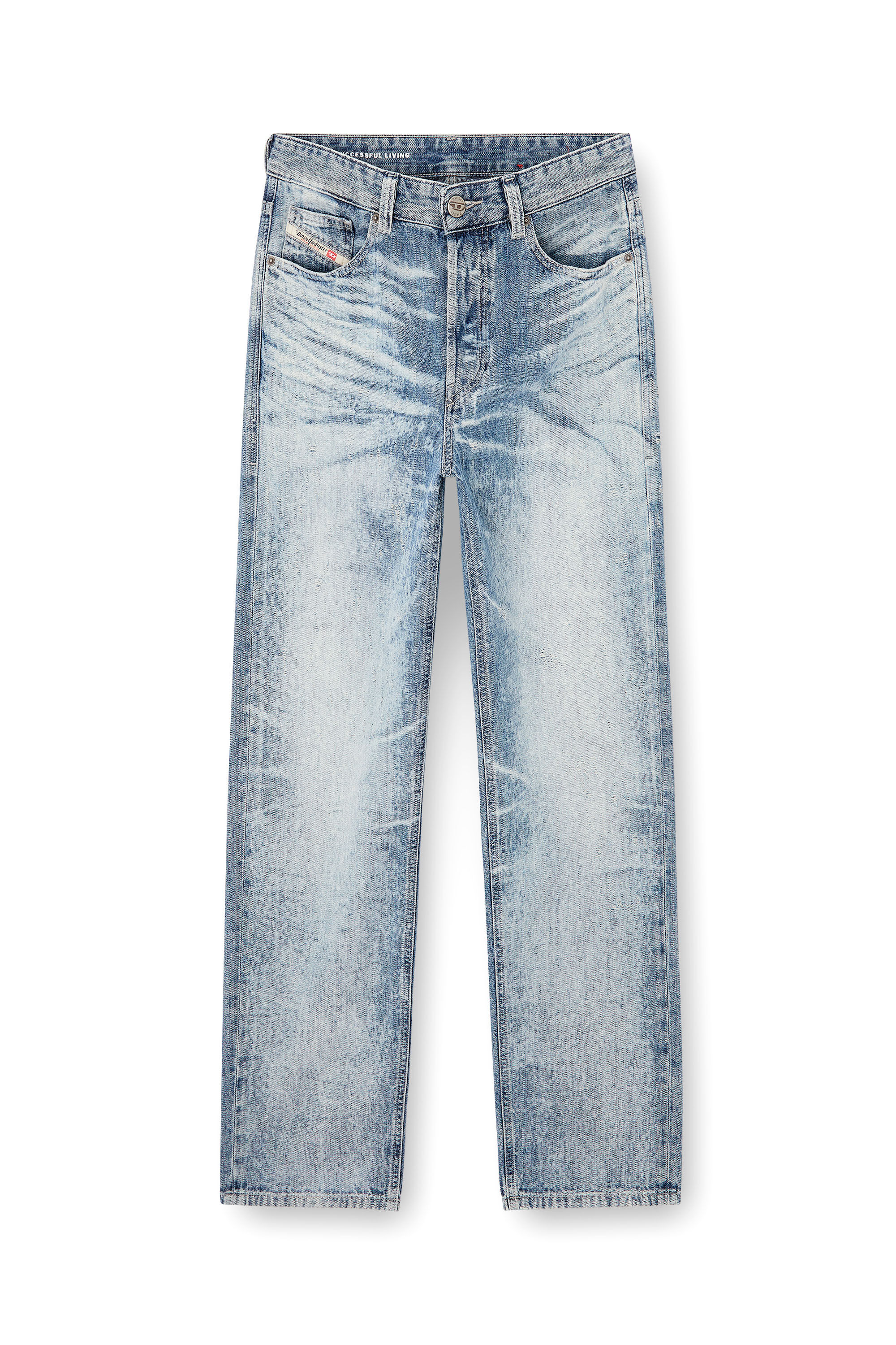 Diesel - Regular Jeans 2024 D-Macs 068TY Hombre, Azul Claro - 2