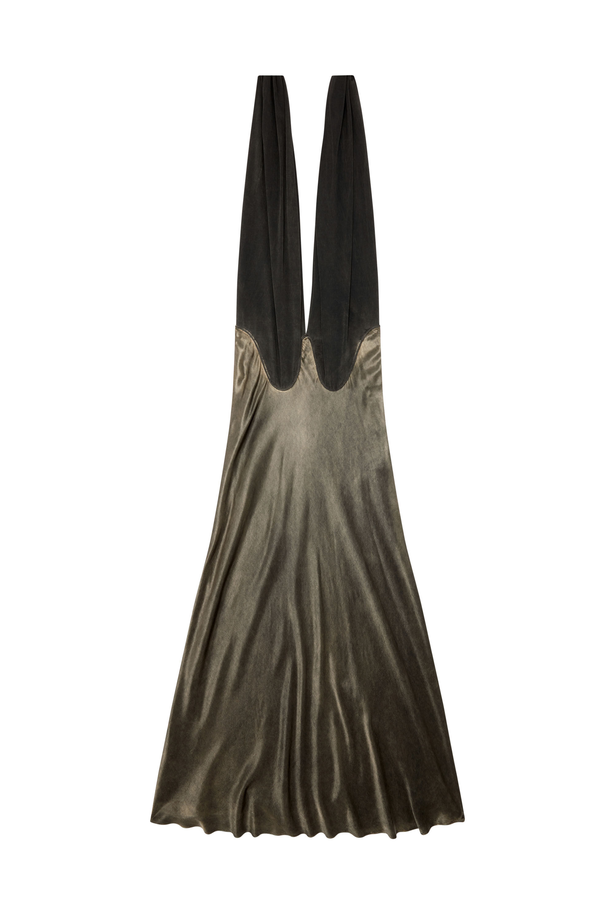 Women's Dress with scarf panels | Multicolor | Diesel