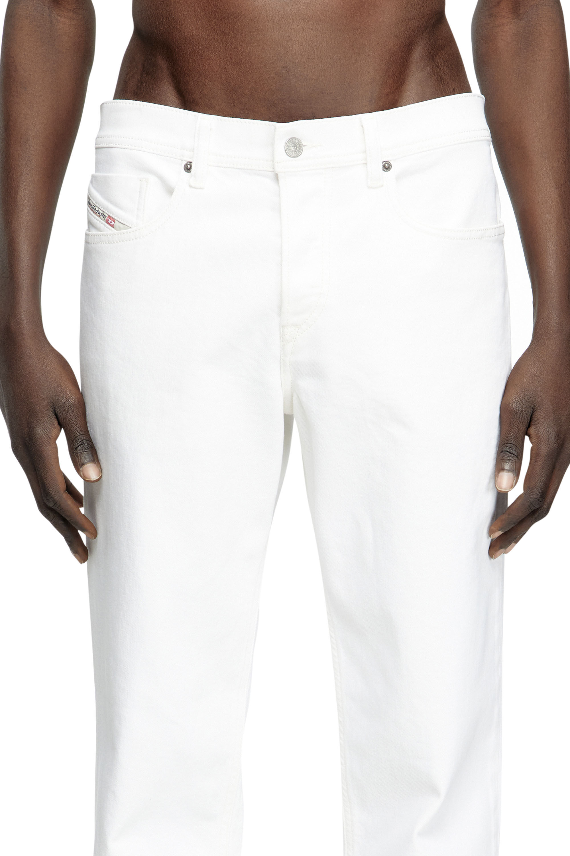 Men's Regular Jeans | White | Diesel 2023 D-Finitive