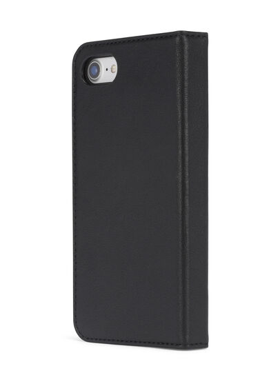 BLACK DENIM/STUD/ZIPPER IPHONE 8 PLUS/7 PLUS FOLIO, Black Diesel - BLACK DENIM/STUD/ZIPPER IPHONE 8 PLUS/7 PLUS FOLIO, Black - Flip covers - Image 5