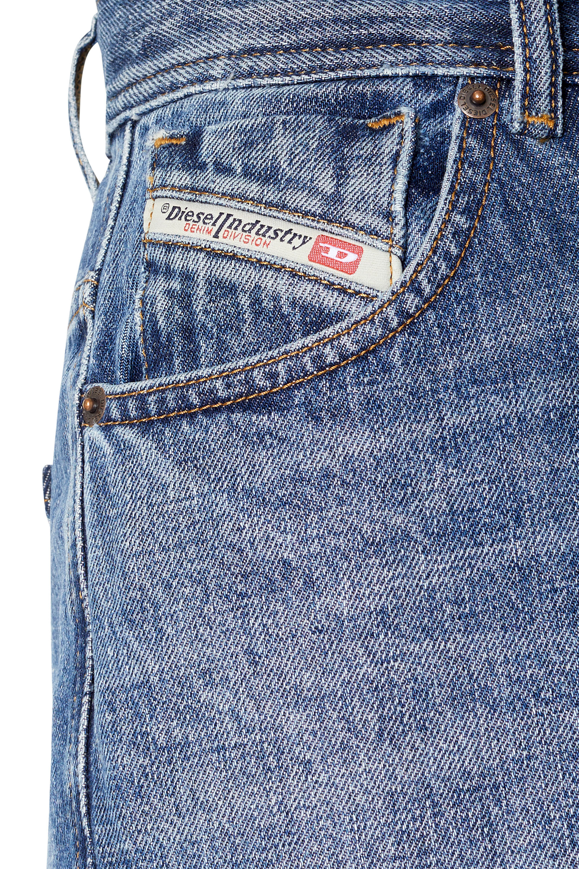 1956 D-Tulip Woman: Straight medium blue Jeans | Diesel