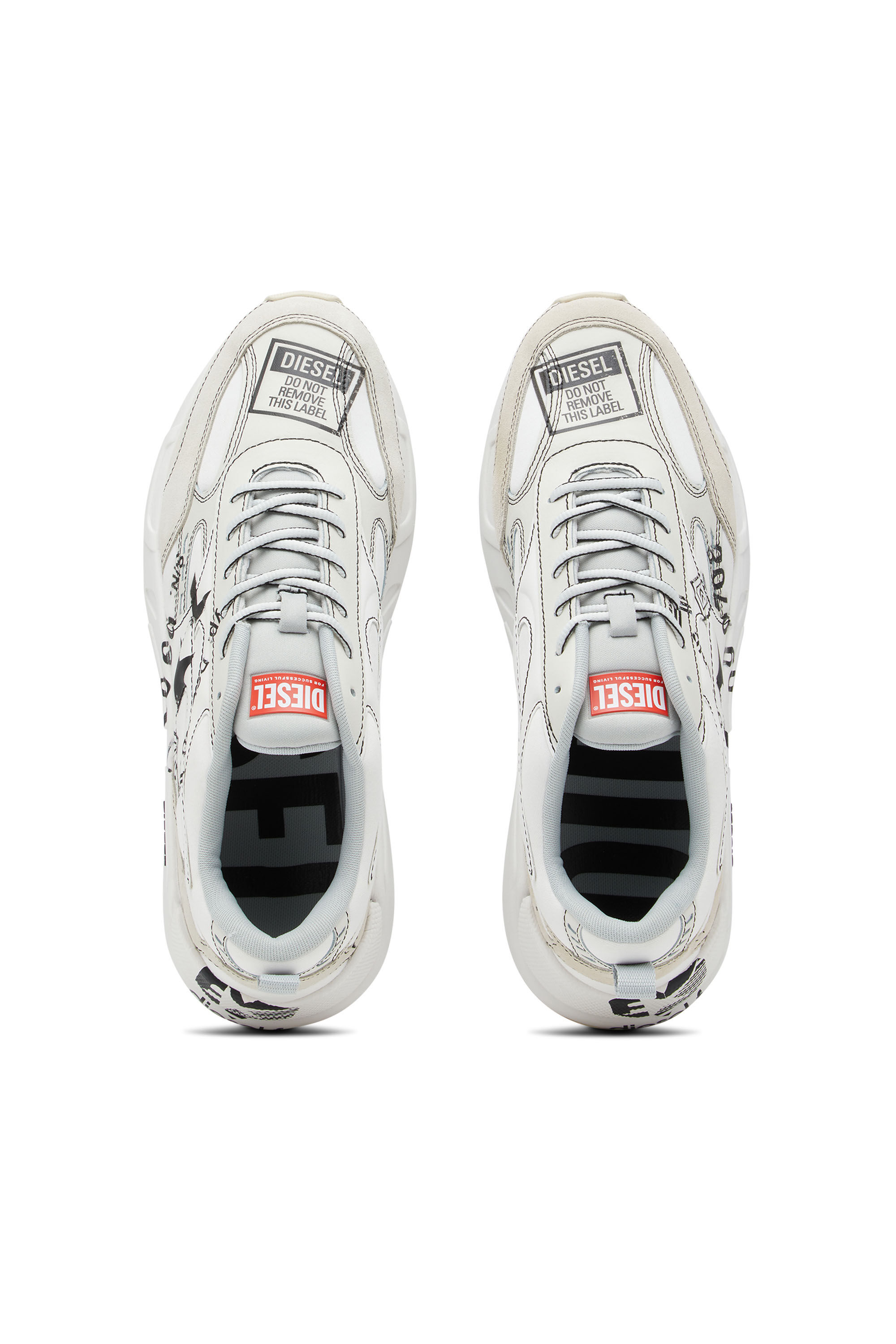 S-SERENDIPITY SPORT Man: Sneakers with graphic logo prints | Diesel
