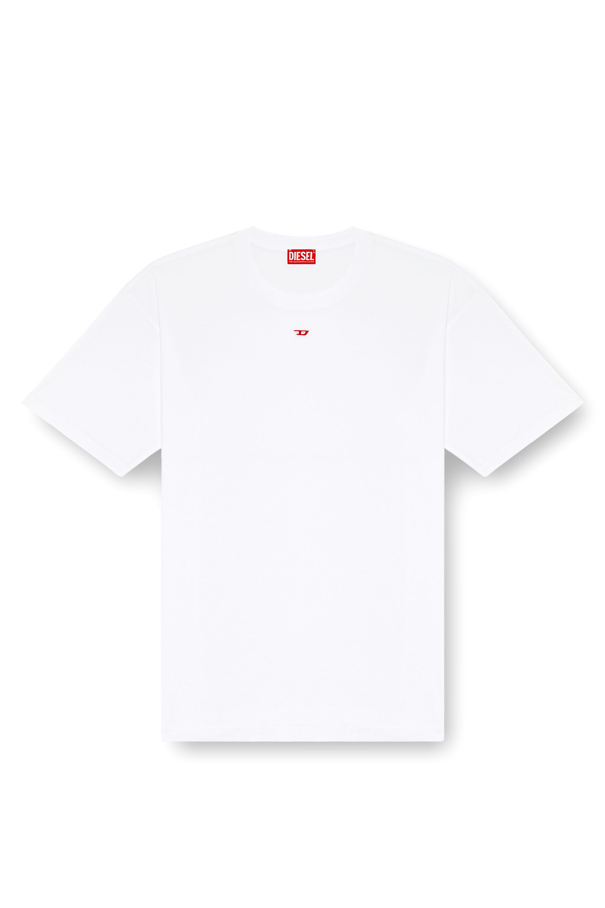 Tシャツ・カットソー DIESEL T-Boxt-78-R1 T-BOXT-78-R1 T-shirt with 78 bandana print｜ブラック｜メンズ