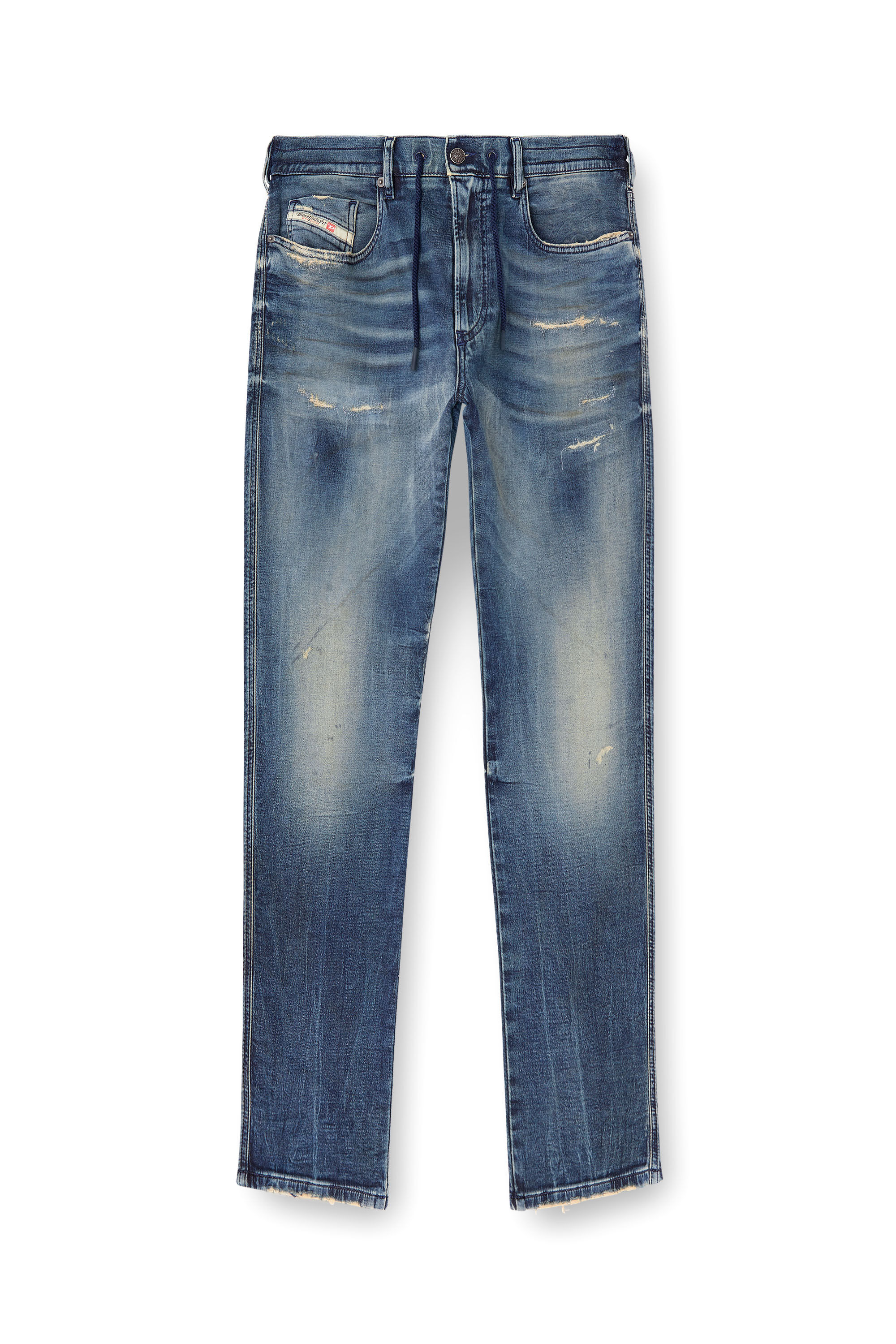 Diesel - Slim 2060 D-Strukt Joggjeans® 068PN Hombre, Azul medio - 2