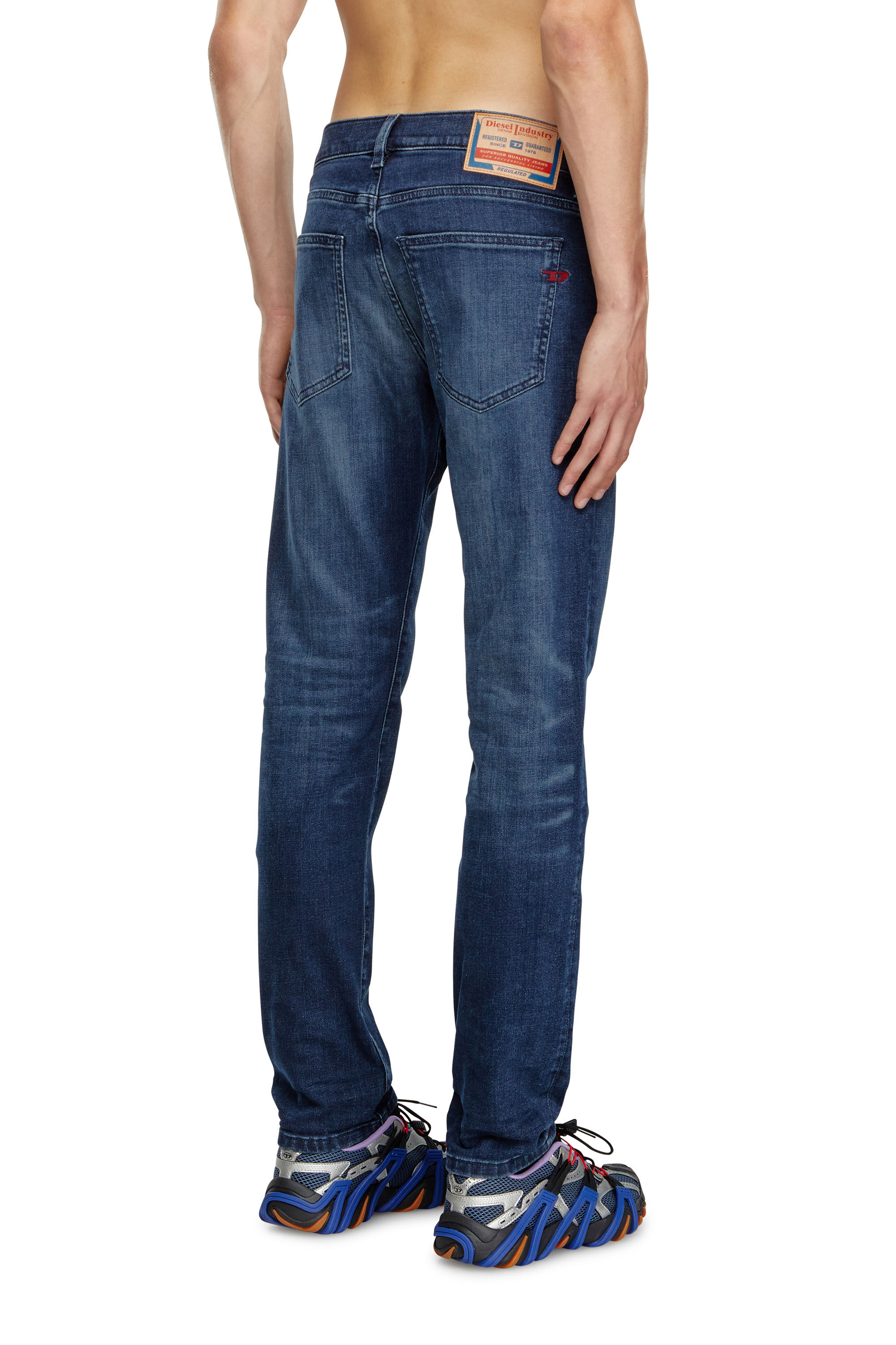 Diesel - Hombre Slim Jeans 2019 D-Strukt 0GRDJ, Azul Oscuro - Image 4