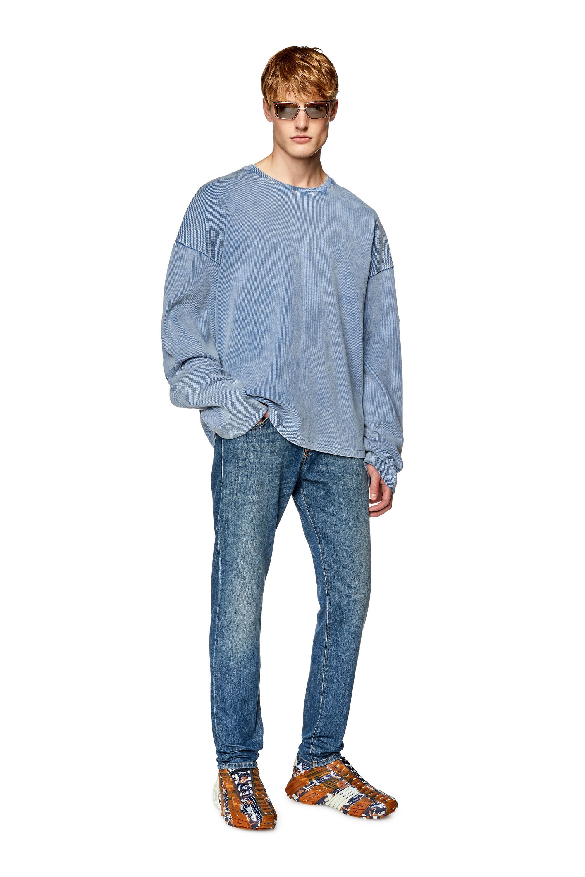 Diesel - Slim Jeans 2019 D-Strukt 09F88, Azul medio - Image 1