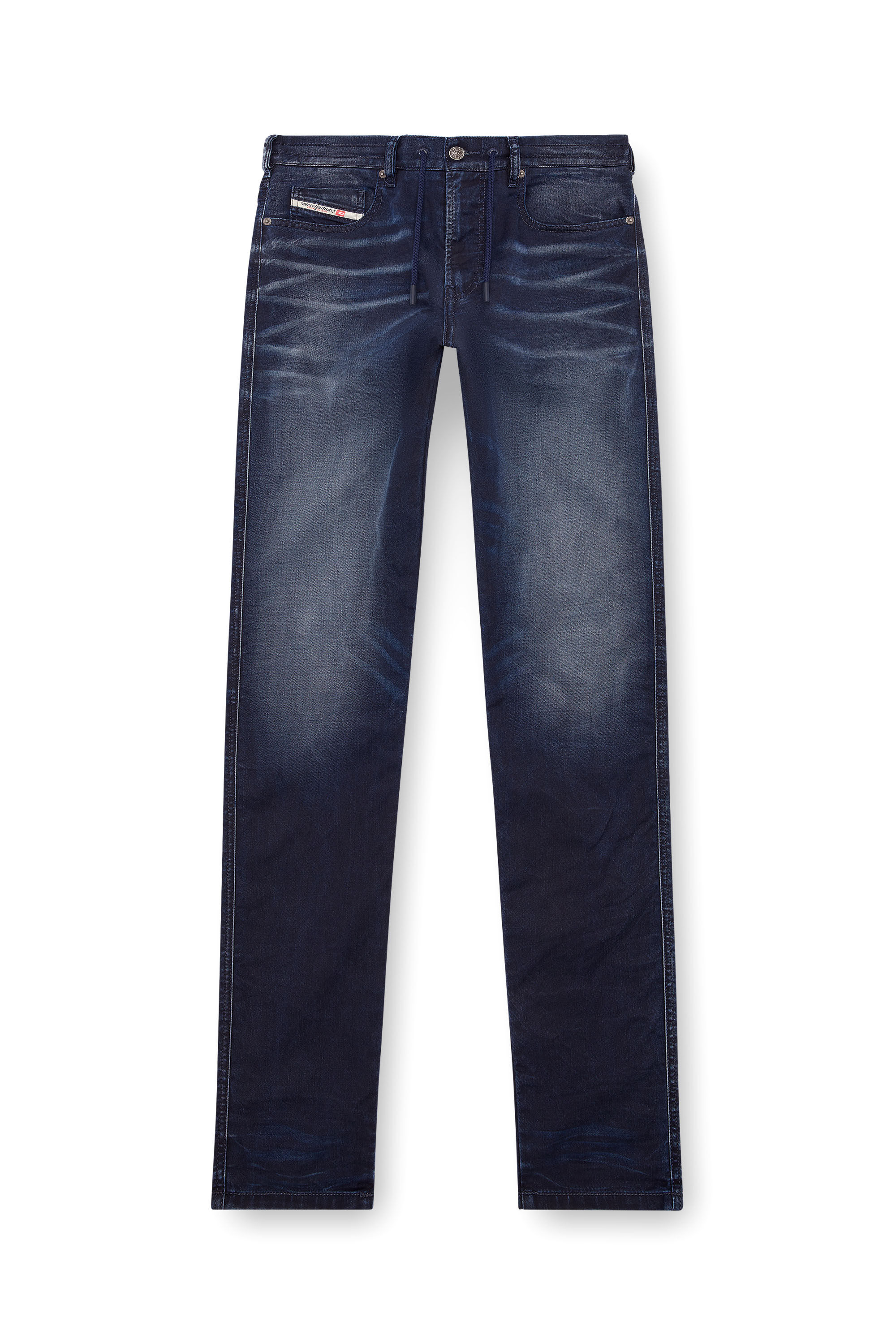Diesel - Slim 2060 D-Strukt Joggjeans® 068LY Hombre, Azul Oscuro - 2
