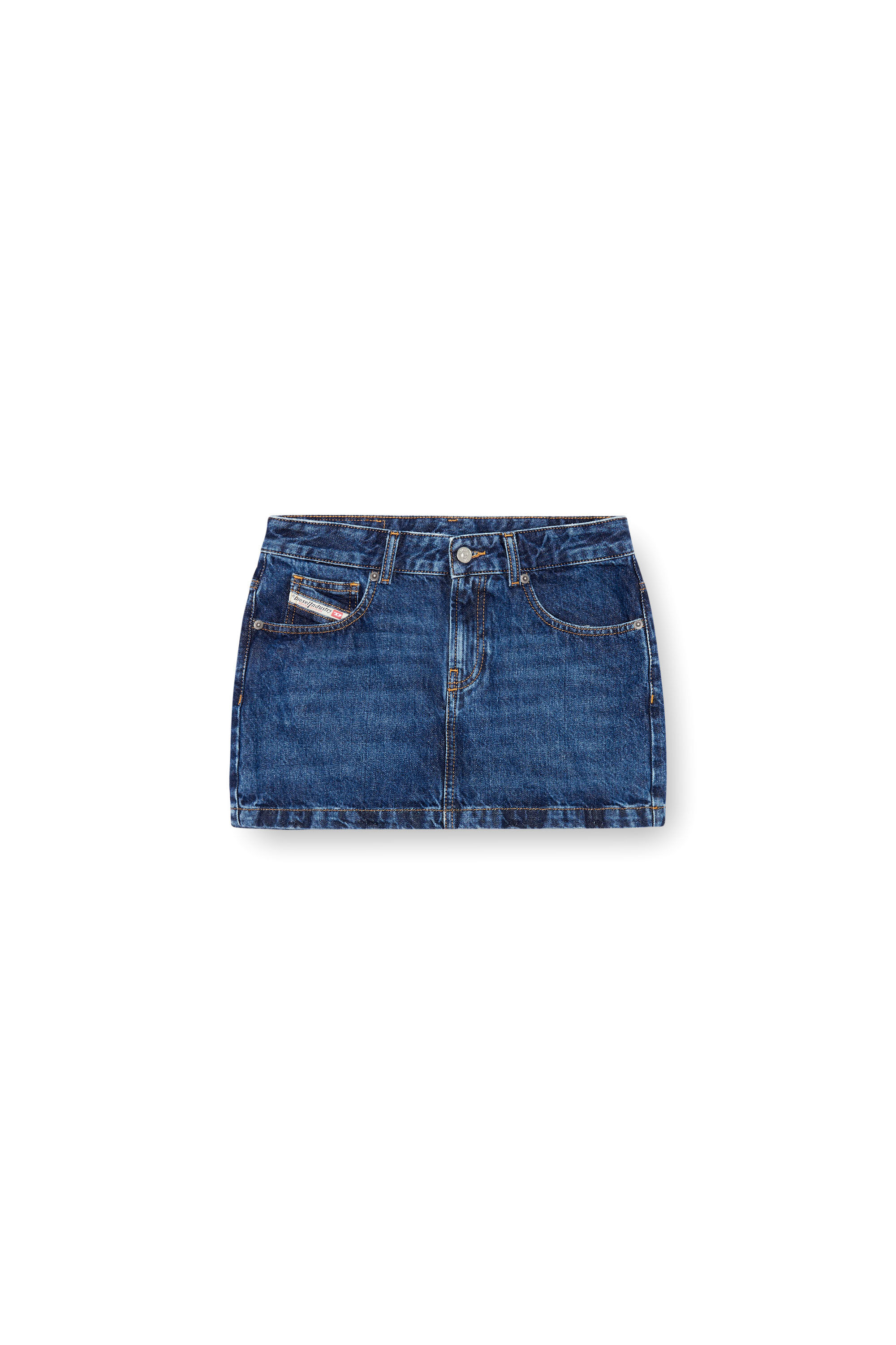 ★DIESEL★ DE Ron Skirt Medium Indigo A0493509I2701 Women's Mini skirt in denim | Blue | Diesel