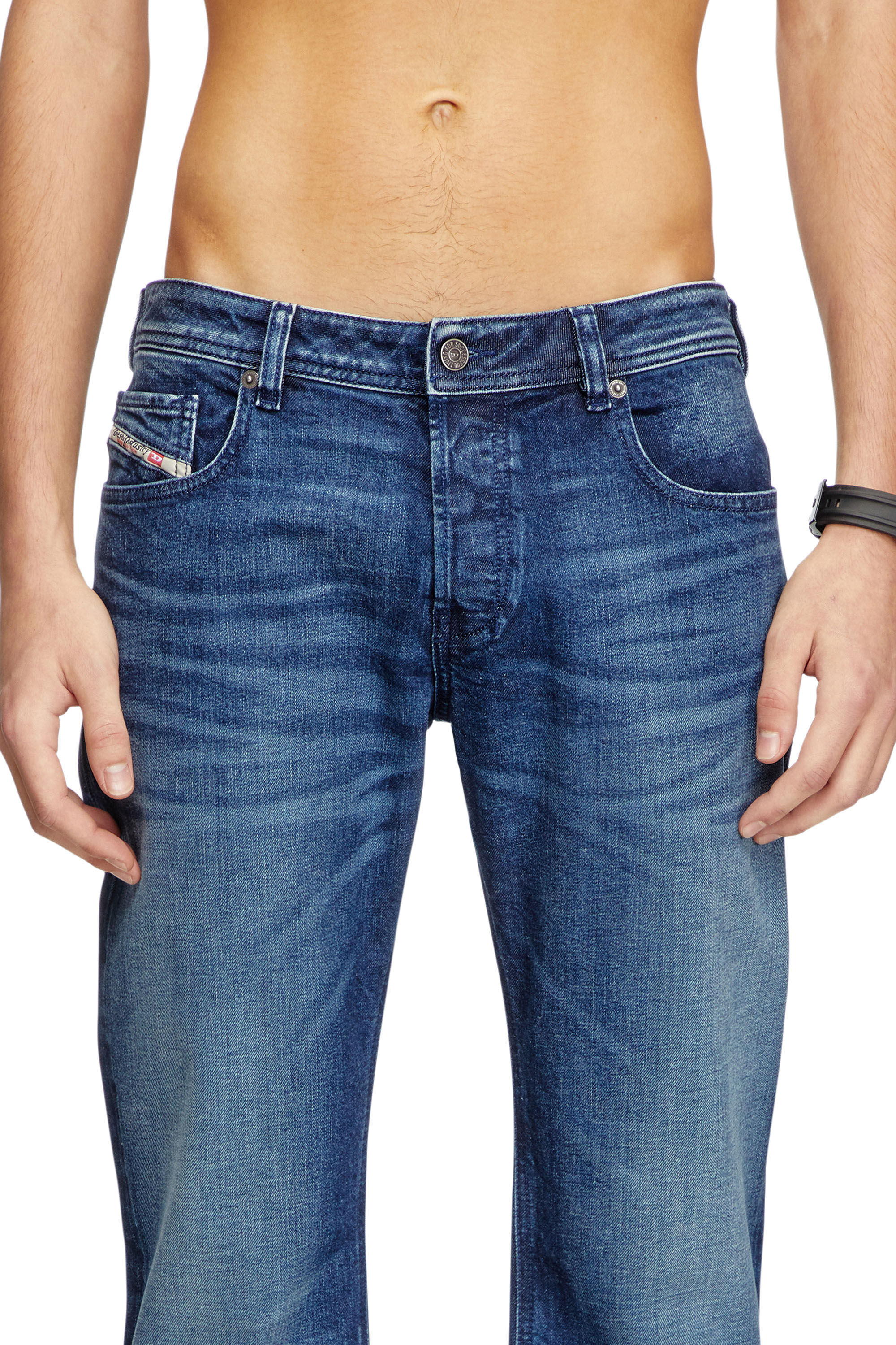 Men's Bootcut Jeans | Dark Blue | Diesel 2007 Zatiny