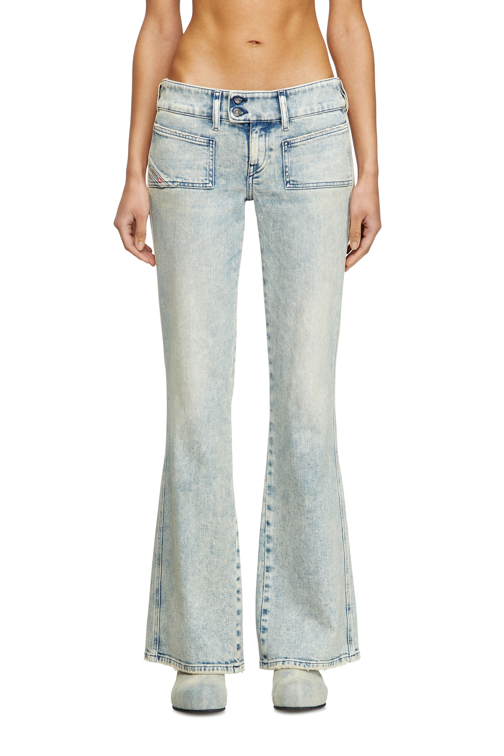 Women's Bootcut Jeans | Light Blue | Diesel D-Hush