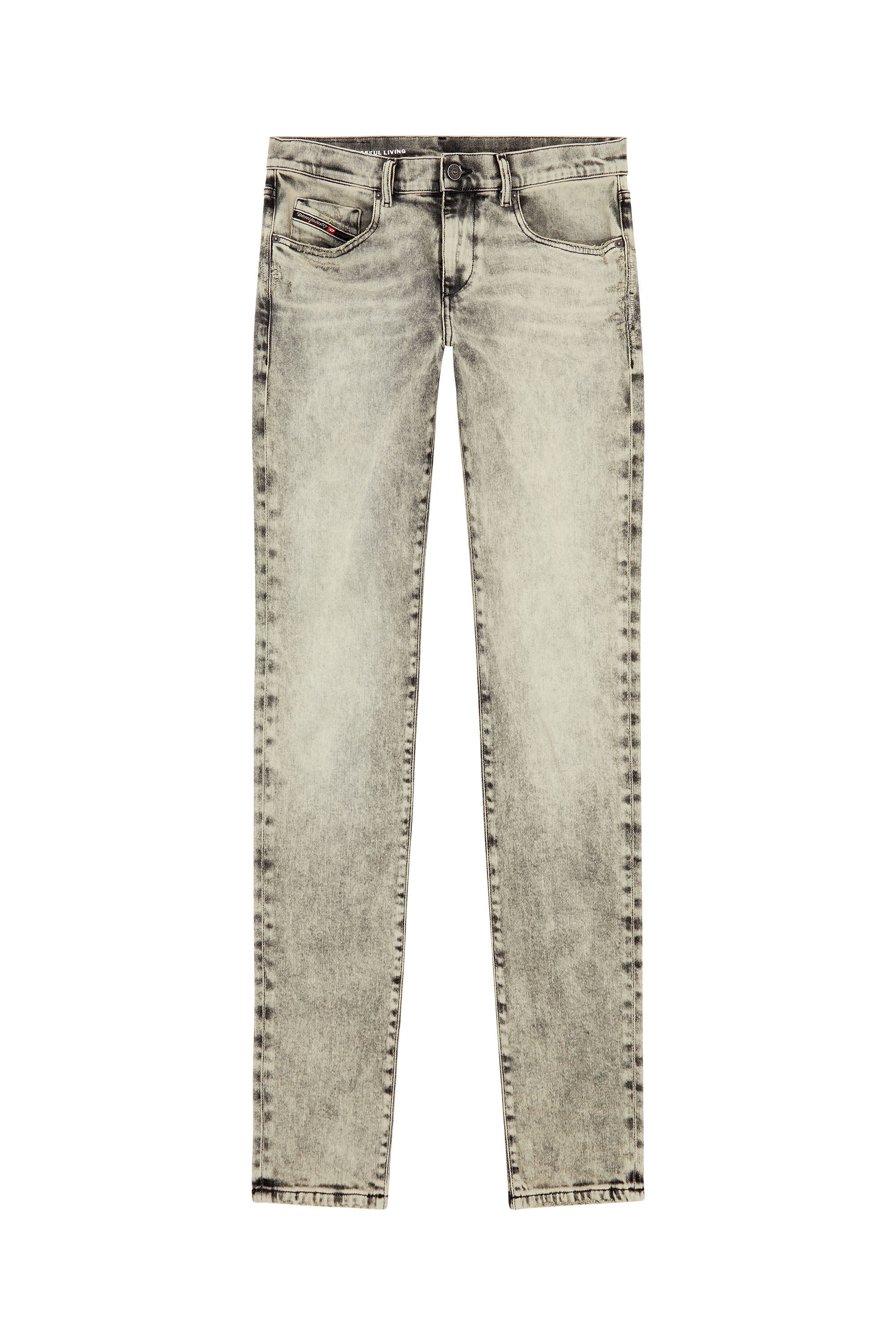 Men's Slim Jeans | Grey | Diesel 2019 D-Strukt Men's Slim Jeans | Grey | Diesel 2019 D-Strukt
