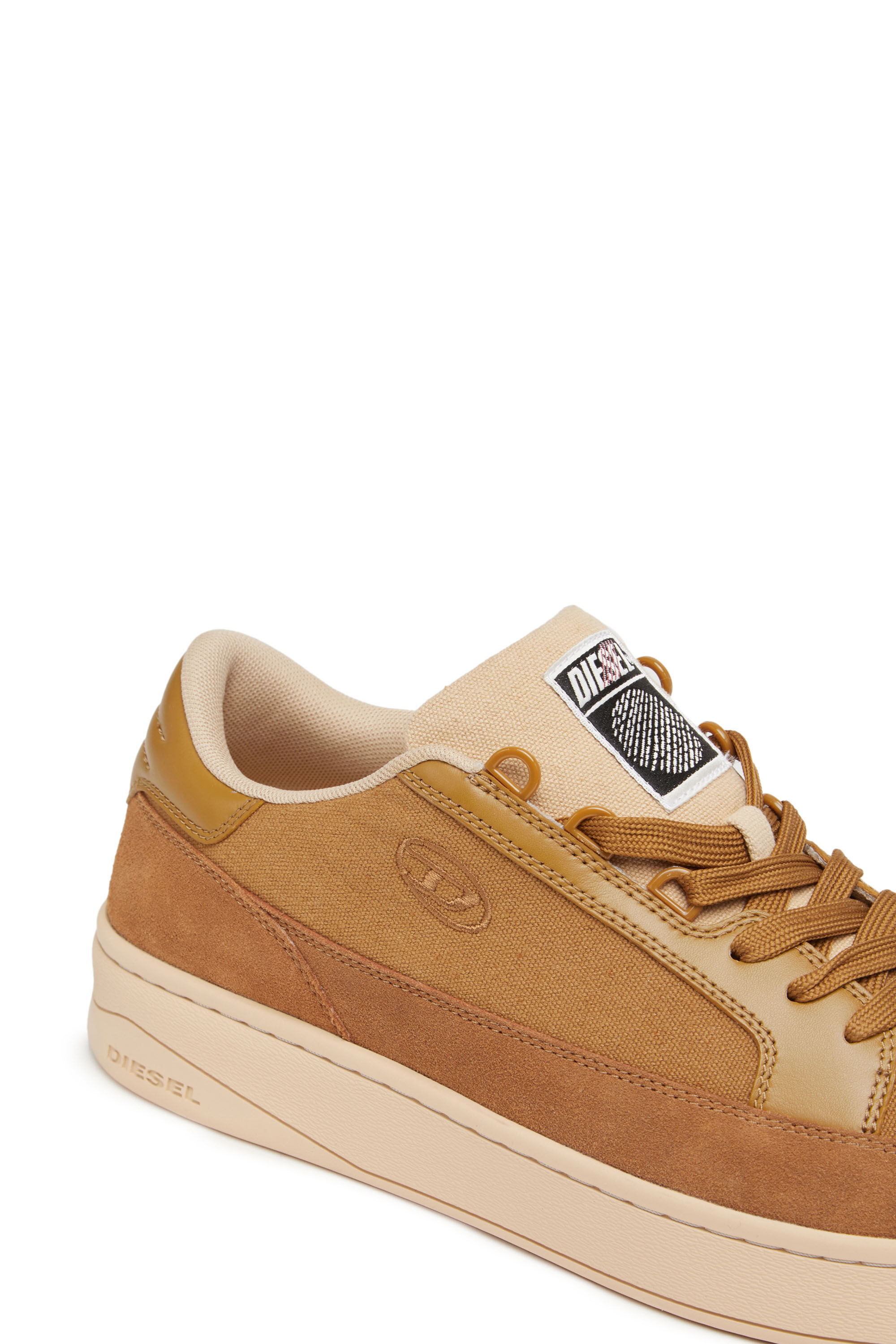 S-SINNA LOW: Men's sneakers canvas/leather, rubber sole | Diesel