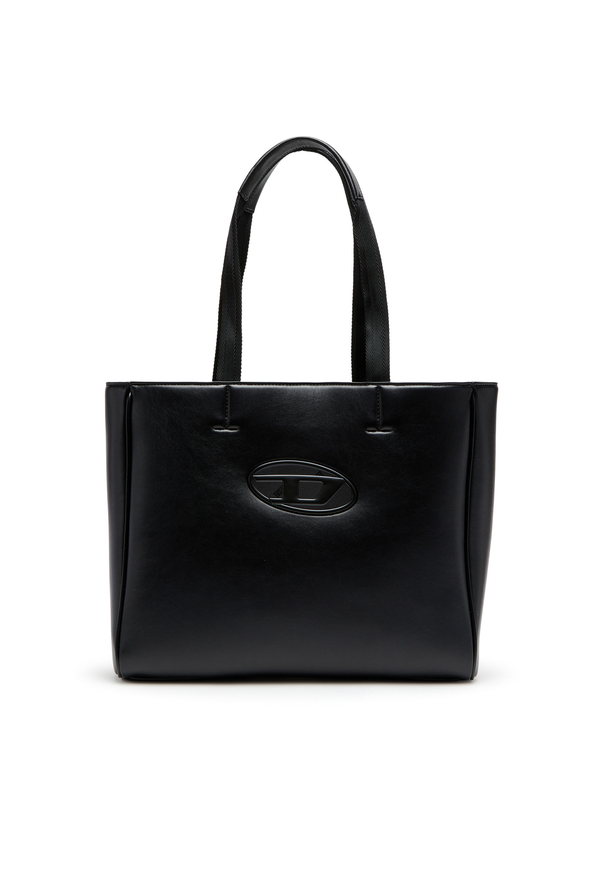 Women's Holi-D-Square shopper in bonded neoprene | Black