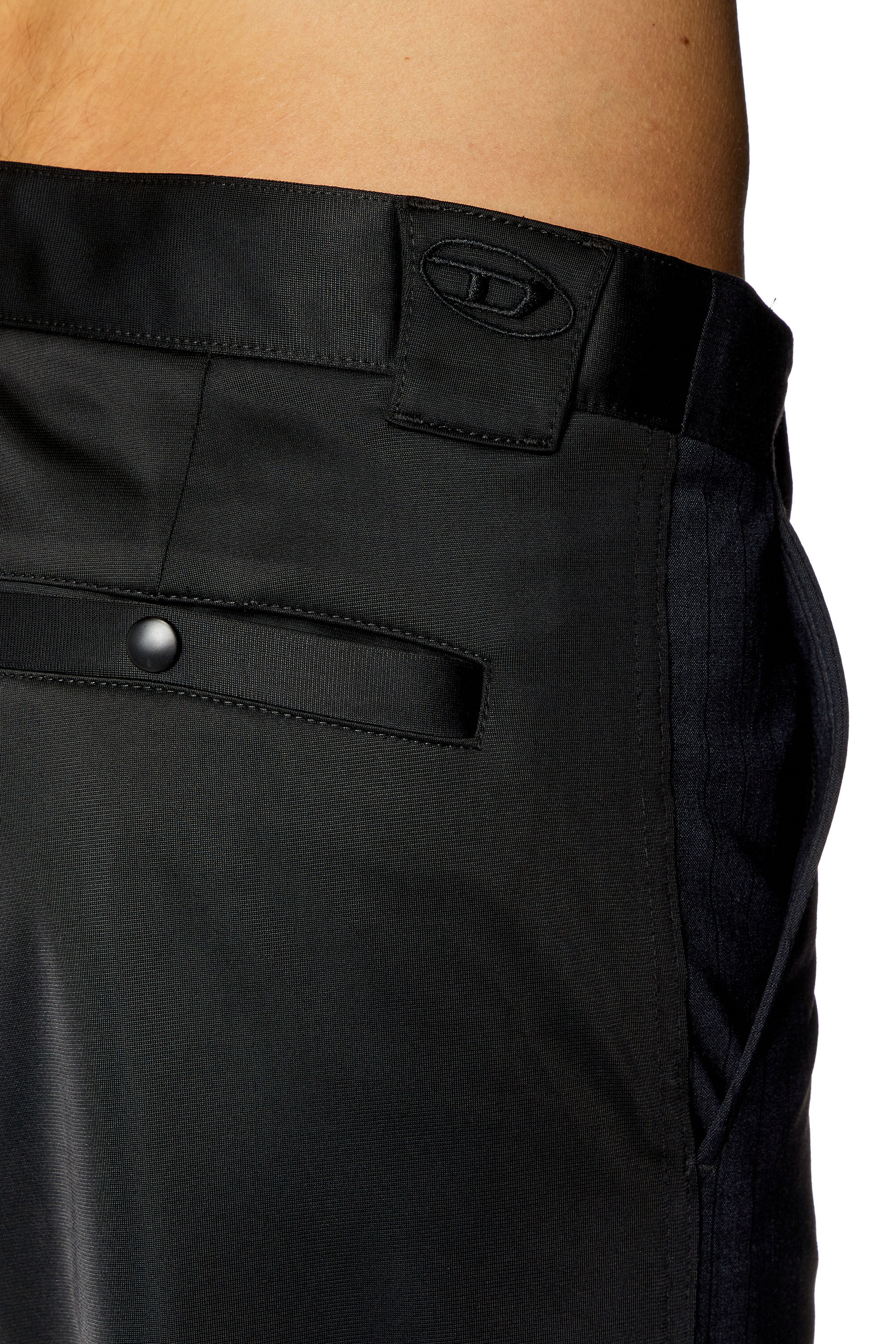 Men's Hybrid pinstriped pants | Grey | Diesel Men's Hybrid pinstriped pants | Grey | Diesel