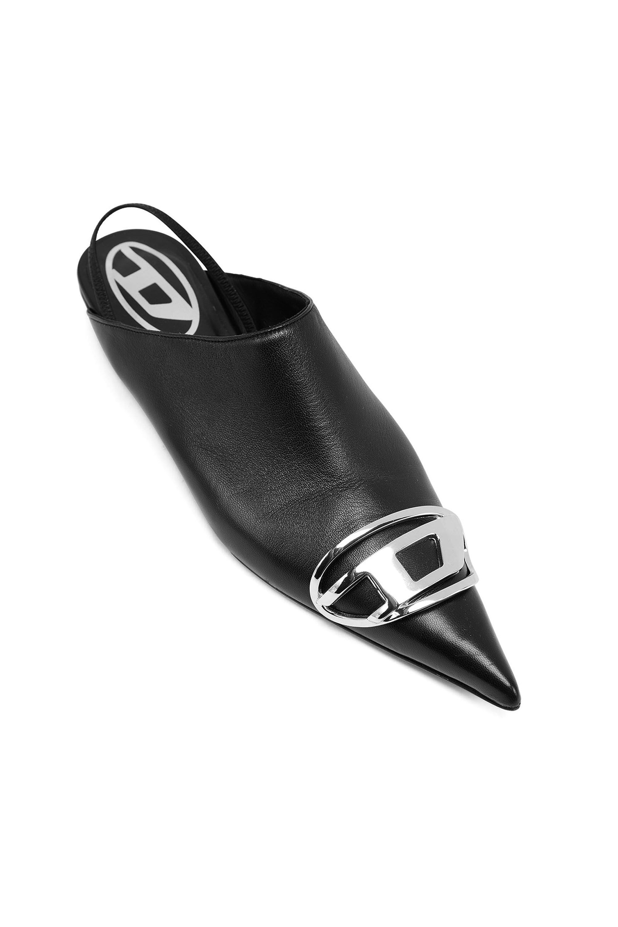 【12月スーパーSALE 15%OFF】 nappa in mules D-Venus-Slingback Women's leather Black | 靴
