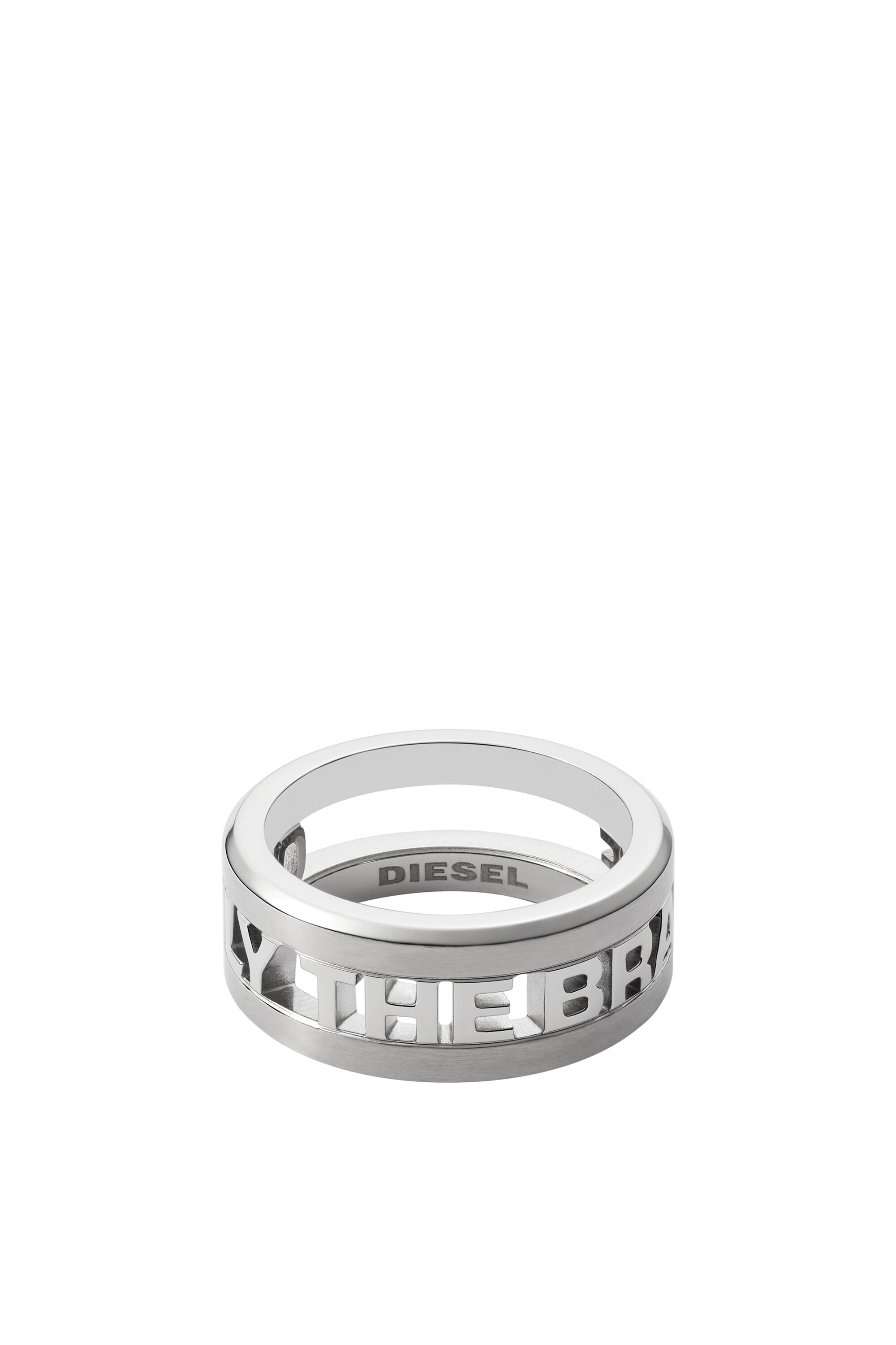 DX1332 Man: Stainless Steel Band Ring | Diesel