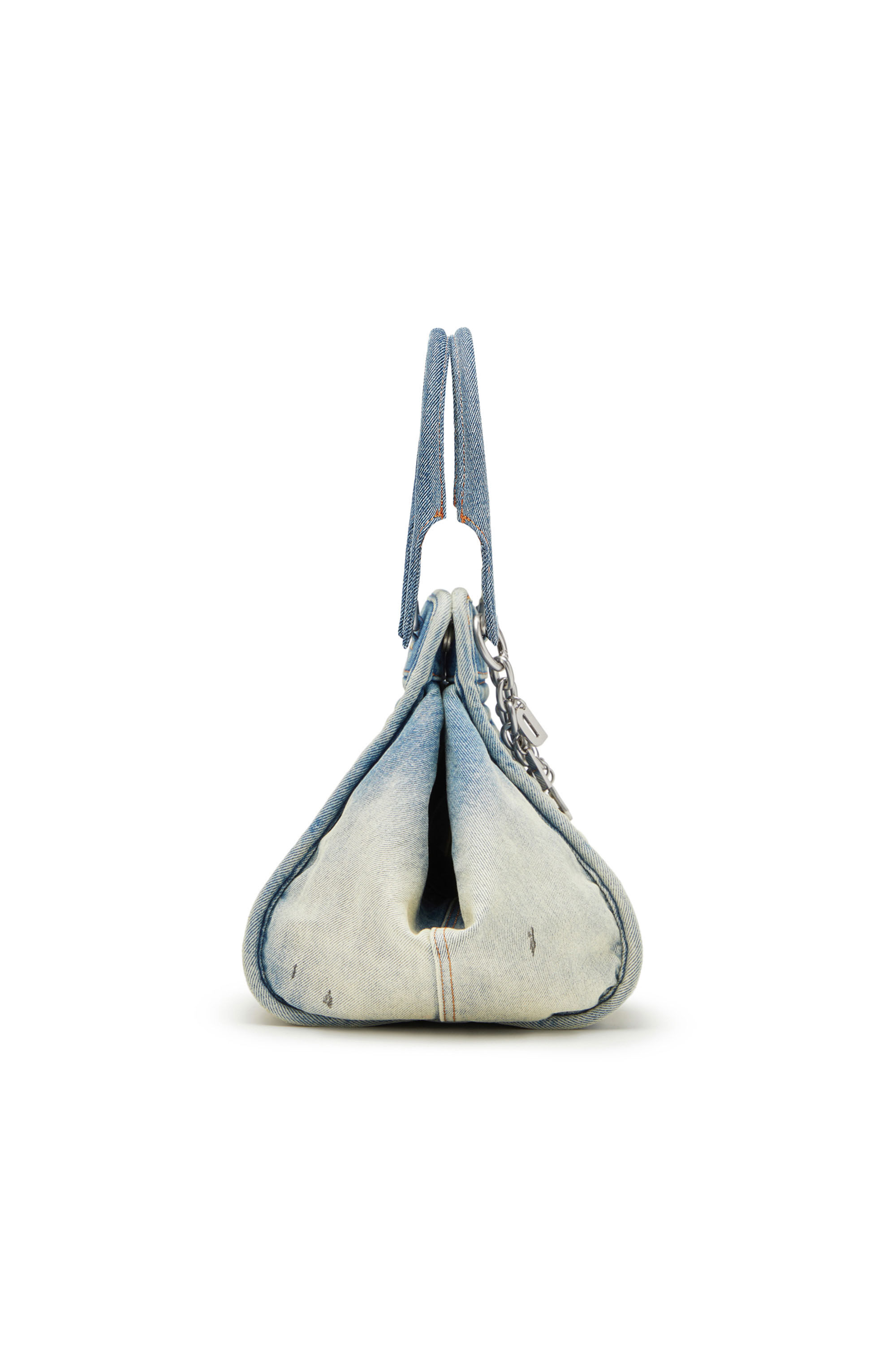 Women's D-Vina-S - Small slouchy bag in solarised denim | D-VINA-S