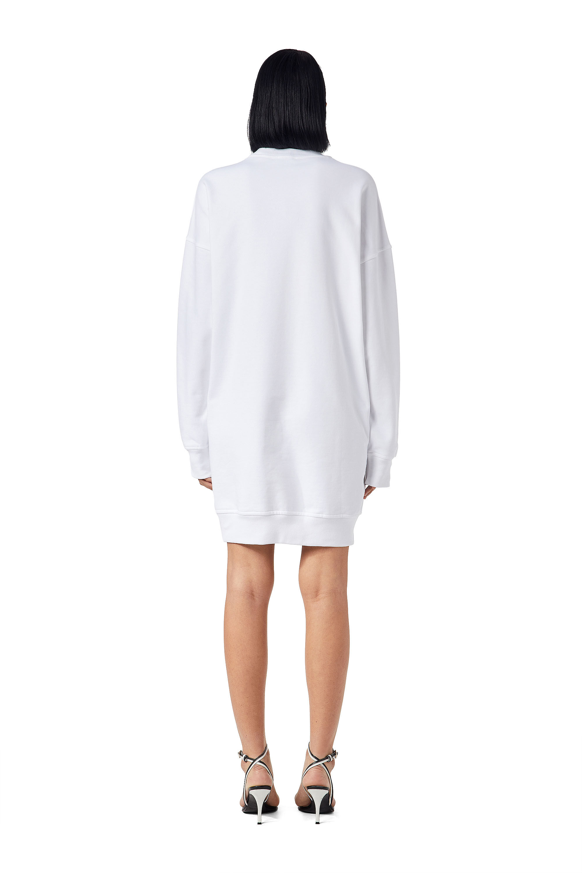 ワンピースその他 DIESEL Women Dresses A06415 0JEAI 100 White D-TANK-D Woman: Mini tank dress with D logo | Diesel