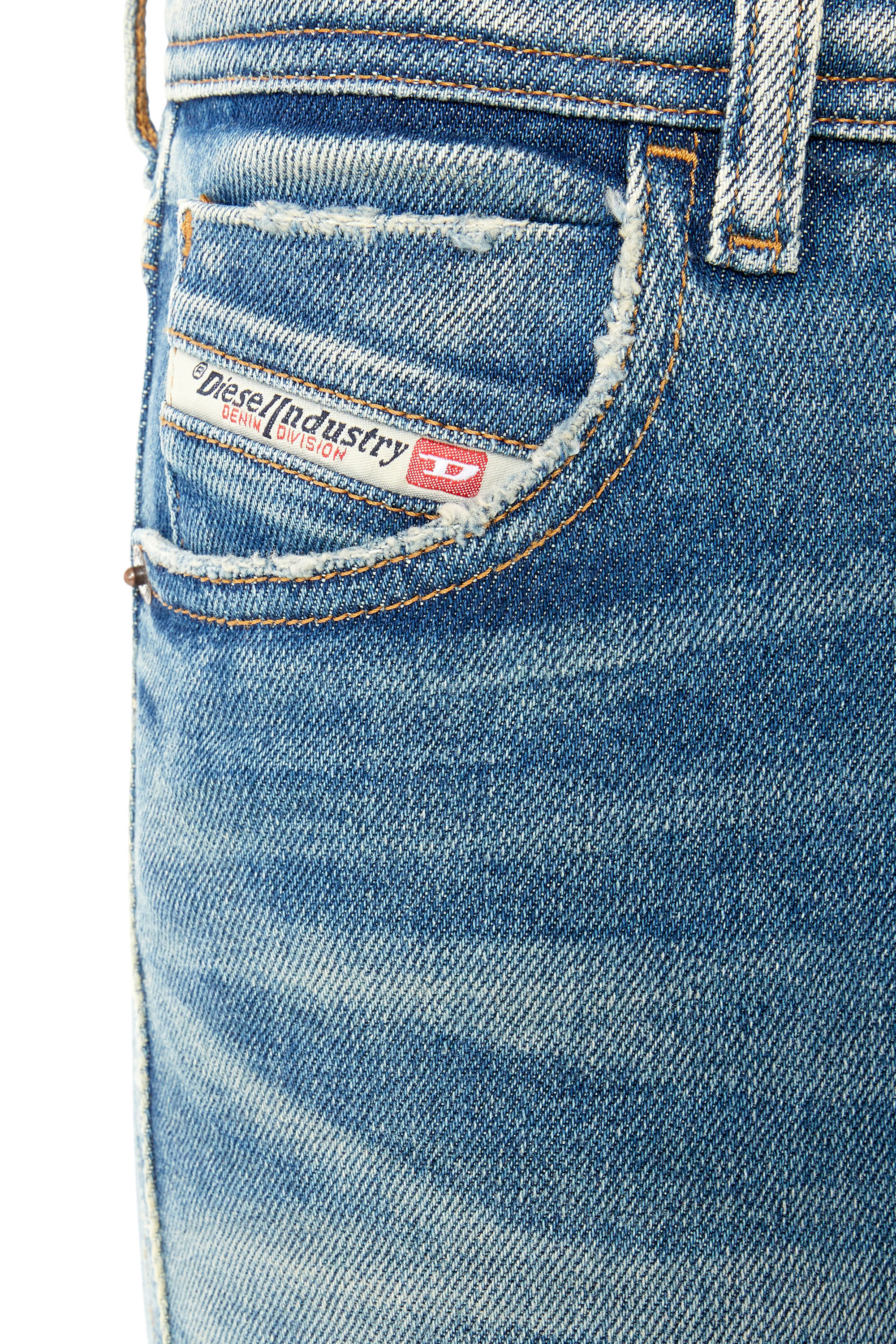 Diesel - Skinny Jeans 2015 Babhila 09E88, Azul medio - Image 4