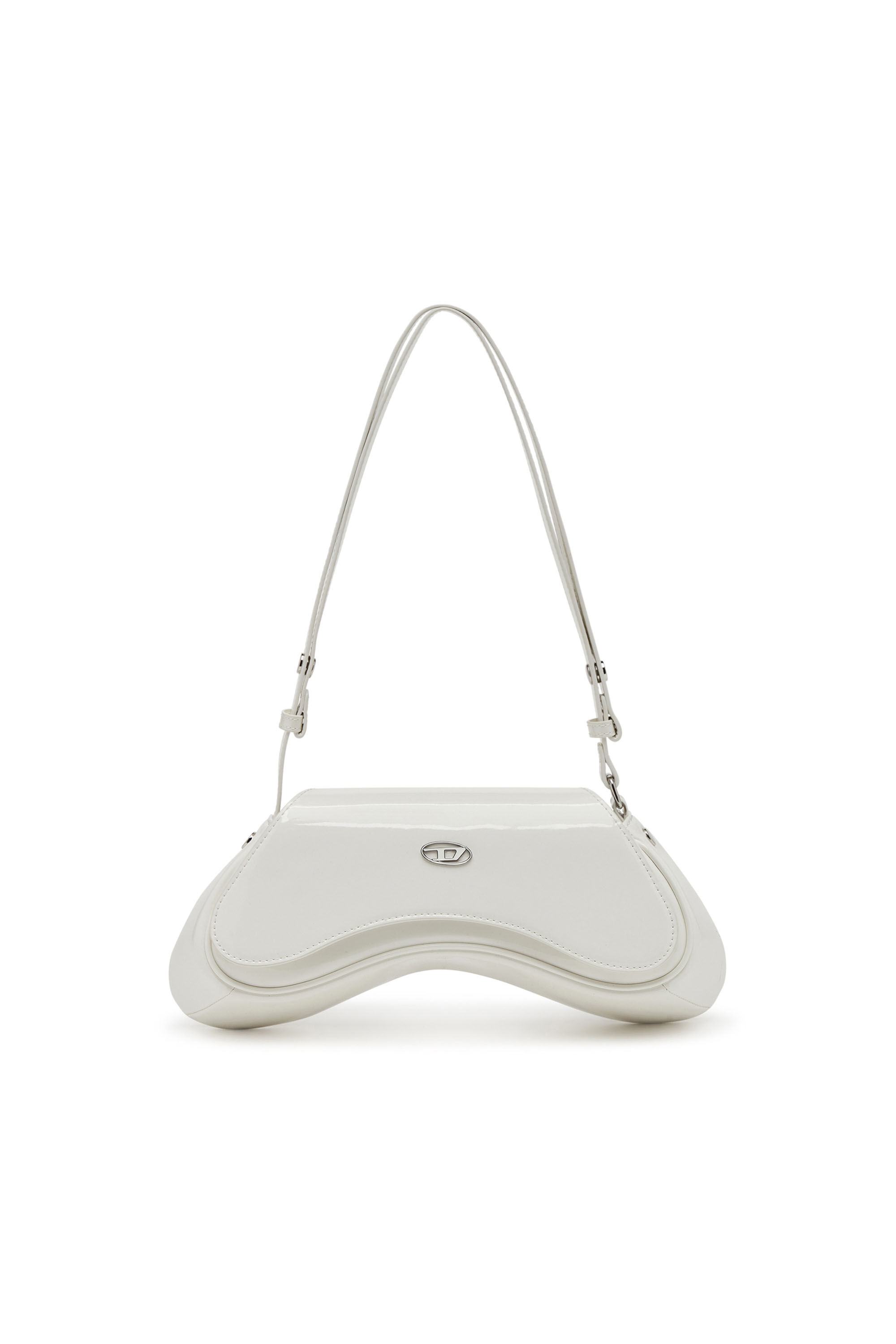 DIESEL プレイ グロッシー クロスボディ バッグ Women's Play-Glossy crossbody bag | Black | Diesel