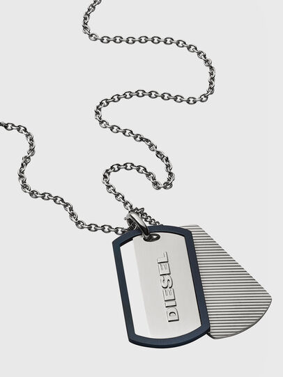 DX1198, Silver Diesel - DX1198, Silver - Necklaces - Image 2