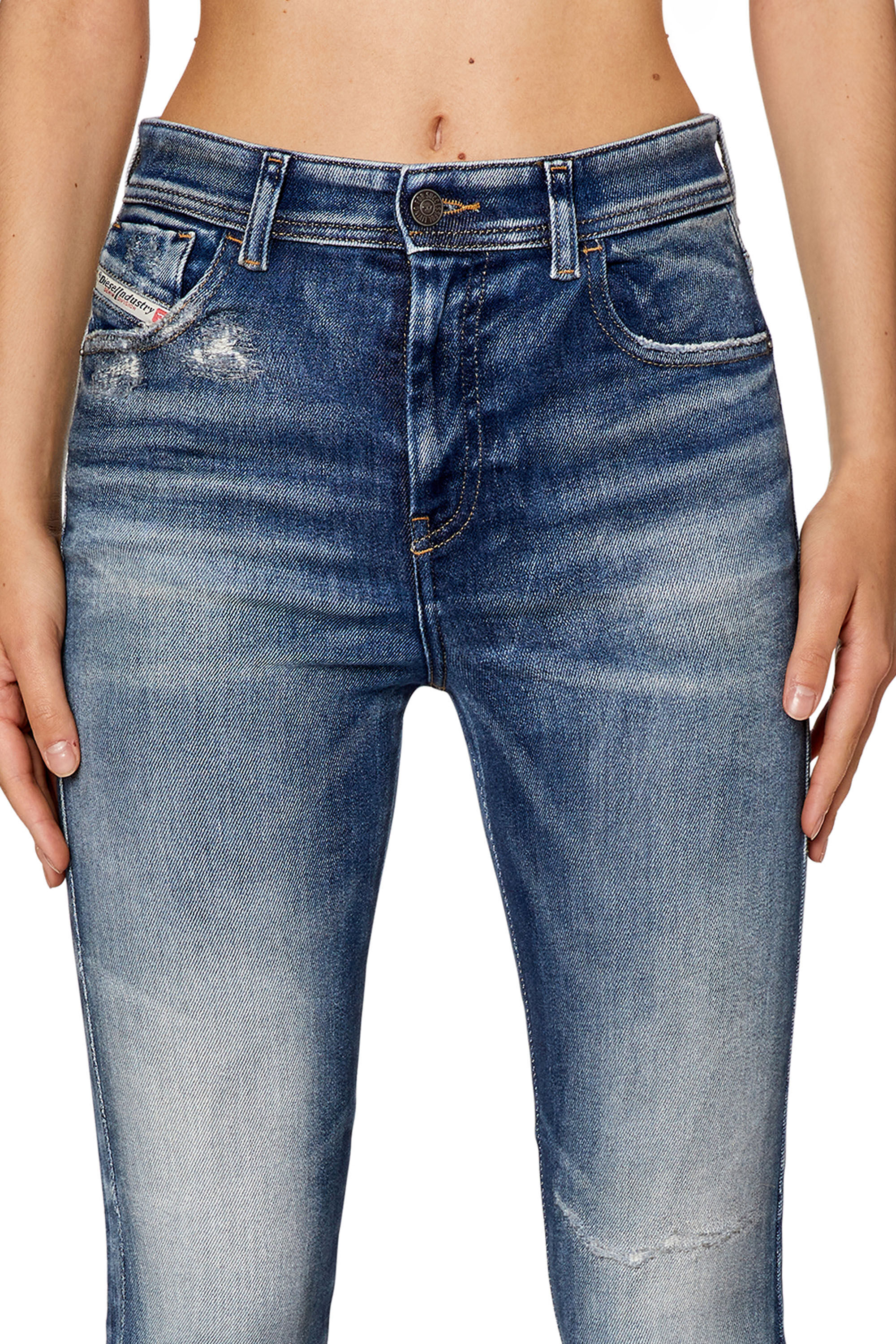 Women s Super skinny Jeans Medium blue Diesel 1984 Slandy High