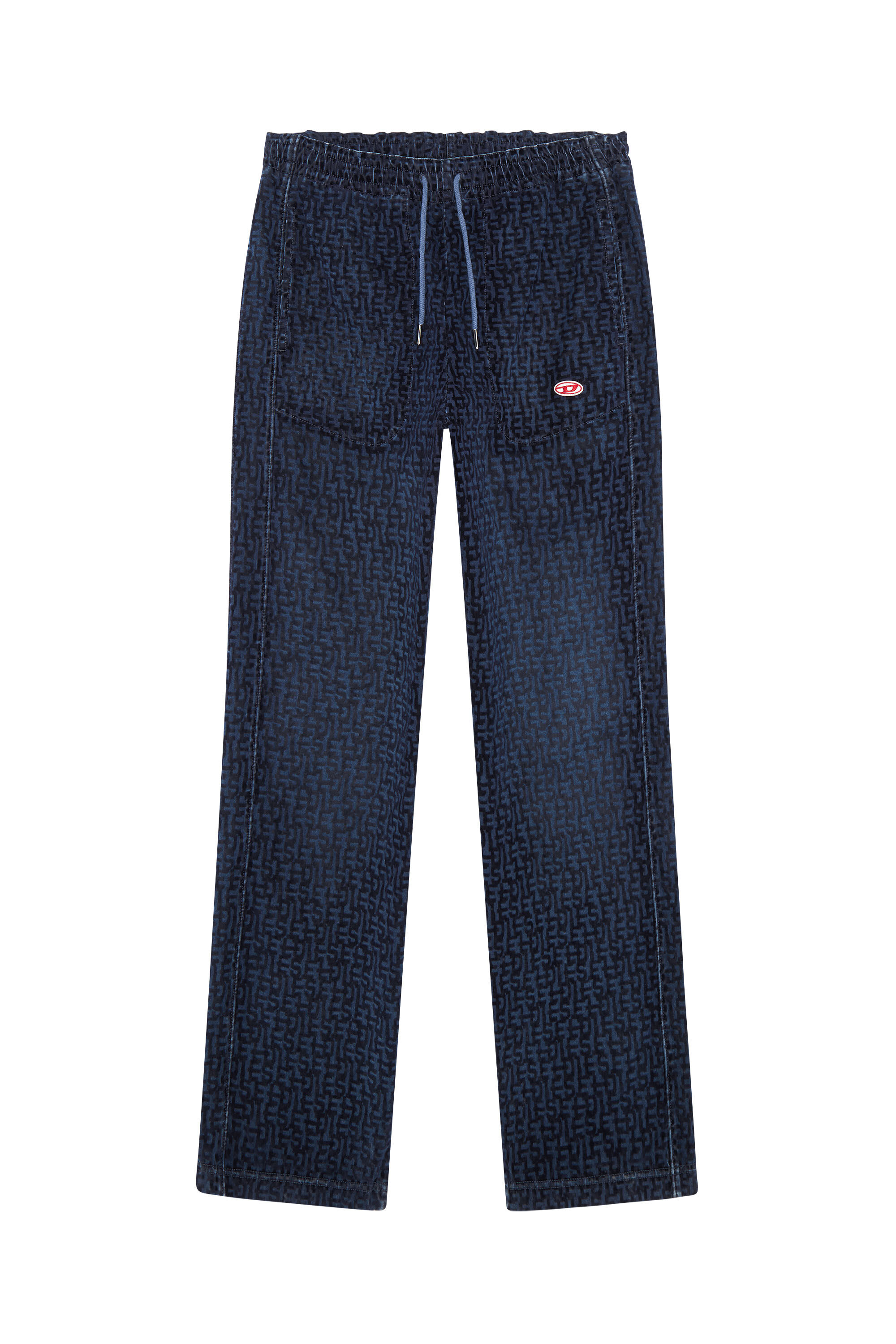 Diesel - Straight D-Martians Track Denim 068BY, Dark Blue - Image 2