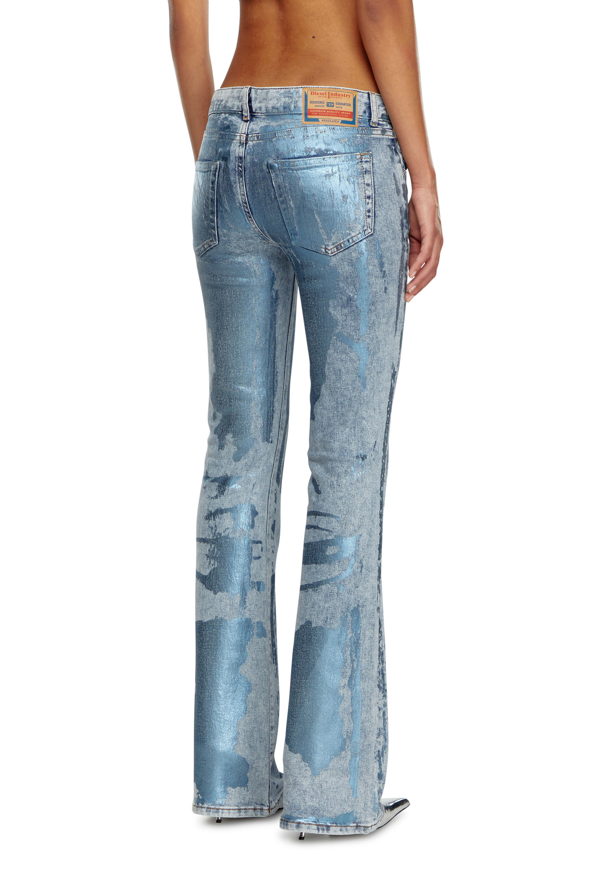 Diesel - Woman's Bootcut Jeans 1969 D-Ebbey 0AJEU, Light Blue - 5