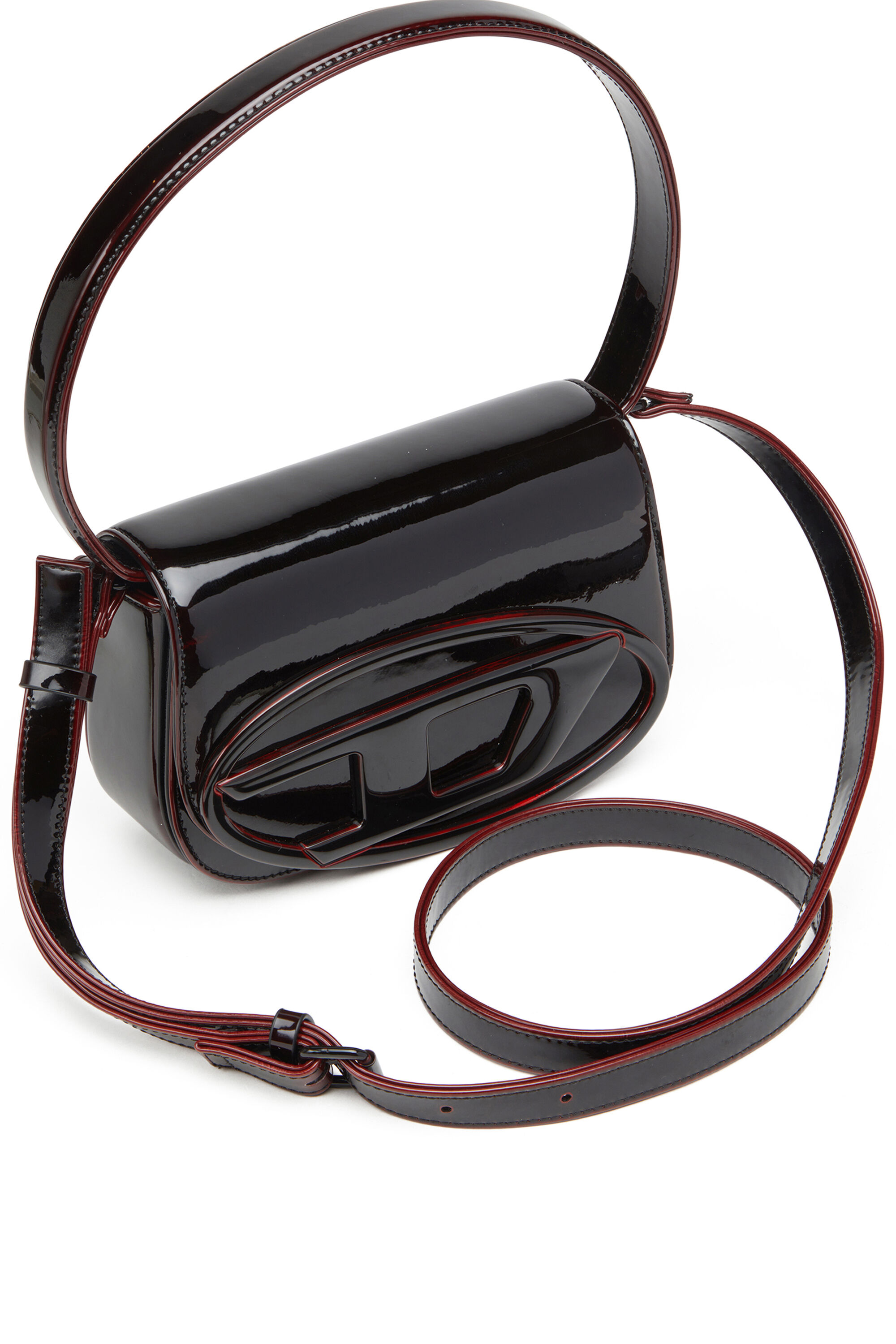 Diesel - 1DR, 1DR-Bolso 1DR icónico de poliuretano líquido Mujer in Rojo - 5