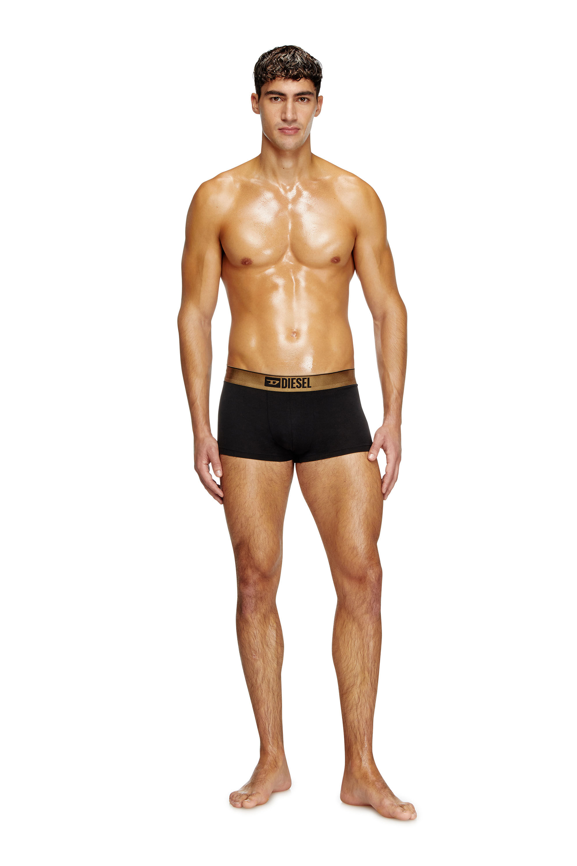 Diesel - DAMIEN-GFT-3PACK, Paquete de tres bóxers ajustados metálicos Hombre in Multicolor - 2