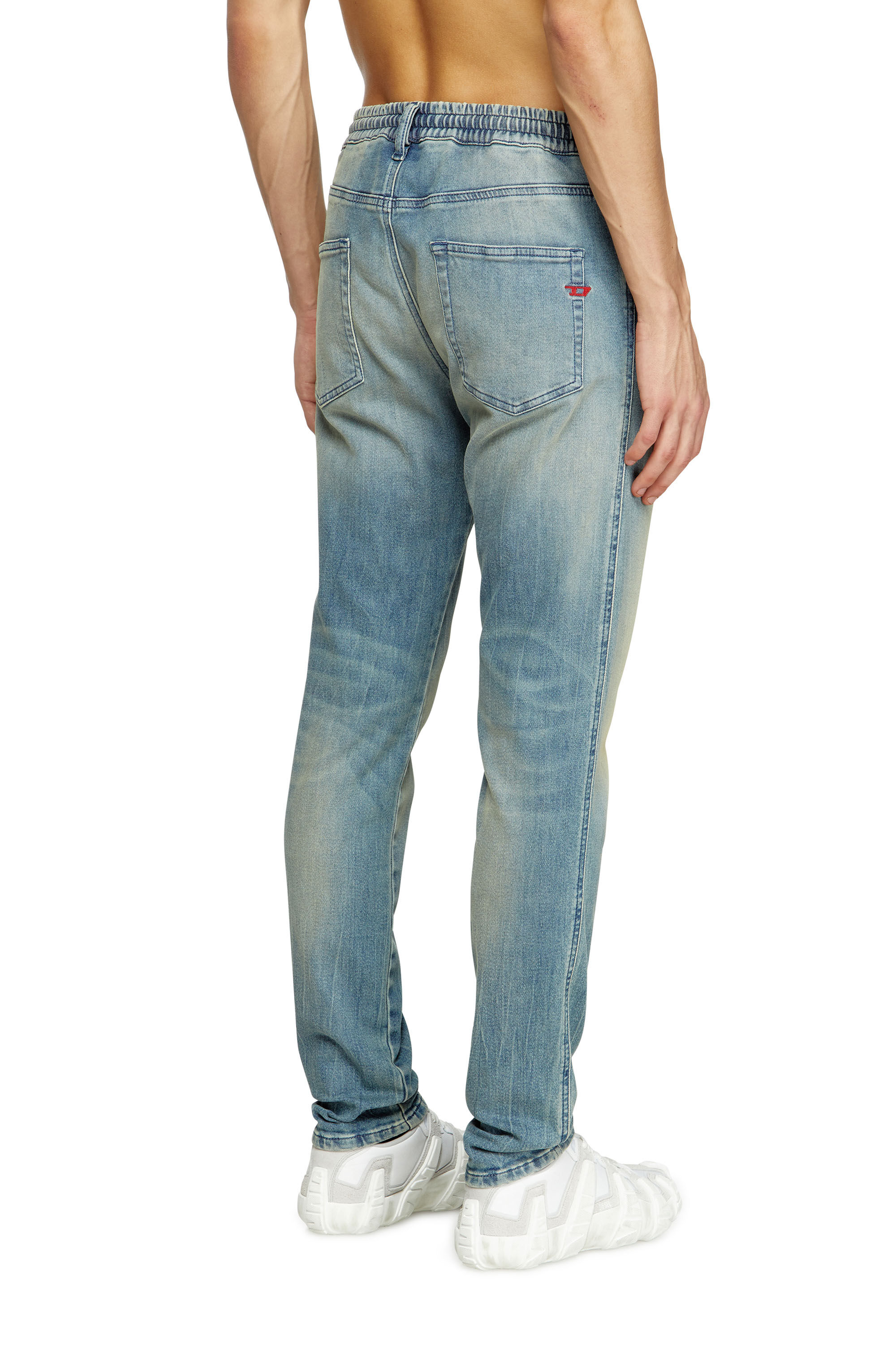 Diesel - Slim 2062 D-Strukt Joggjeans® 09M31 Hombre, Azul Claro - 4