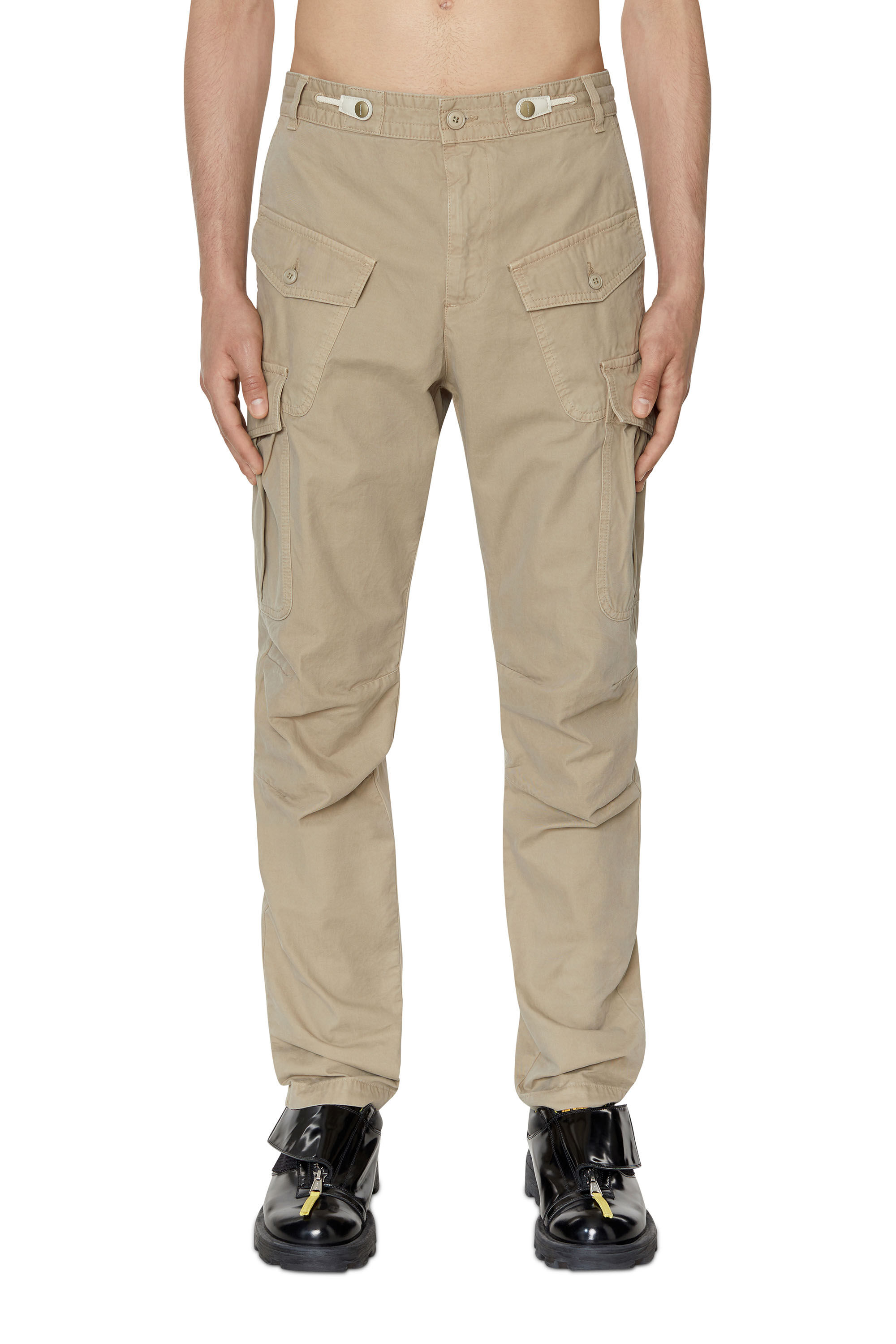 ボトムスその他 DIESEL Women Pants A18165007AZ33S Beige Diesel Men's' P-Gold-Sport Pants in Beige | LN-CC®